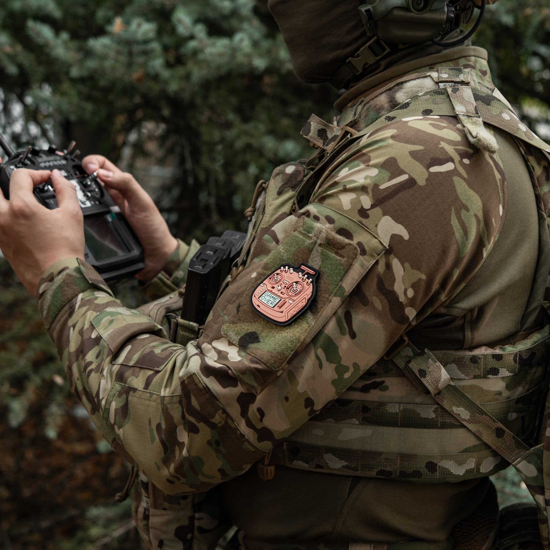 M-Tac нашивка пульт FPV рожевий (PVC) M-Tac нашивка пульт FPV рожевий (PVC) - Зображення 12