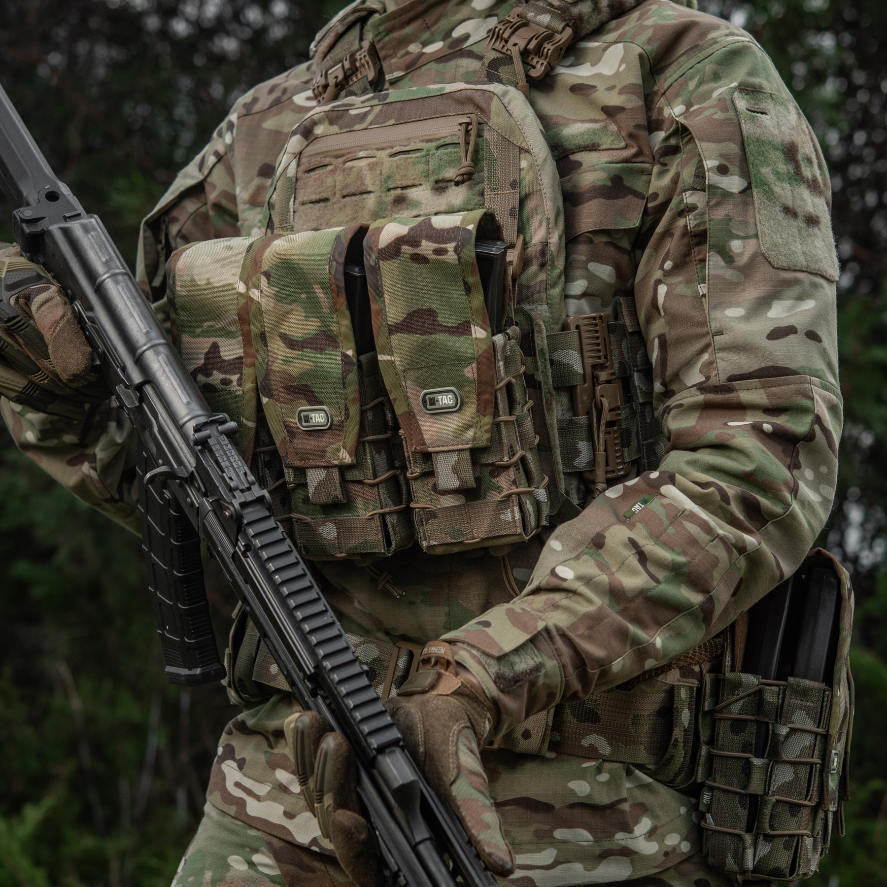 M-Tac підсумок для АК подвійний з клапаном Gen.3 Multicam M-Tac підсумок для АК подвійний з клапаном Gen.3 Multicam - Зображення 5