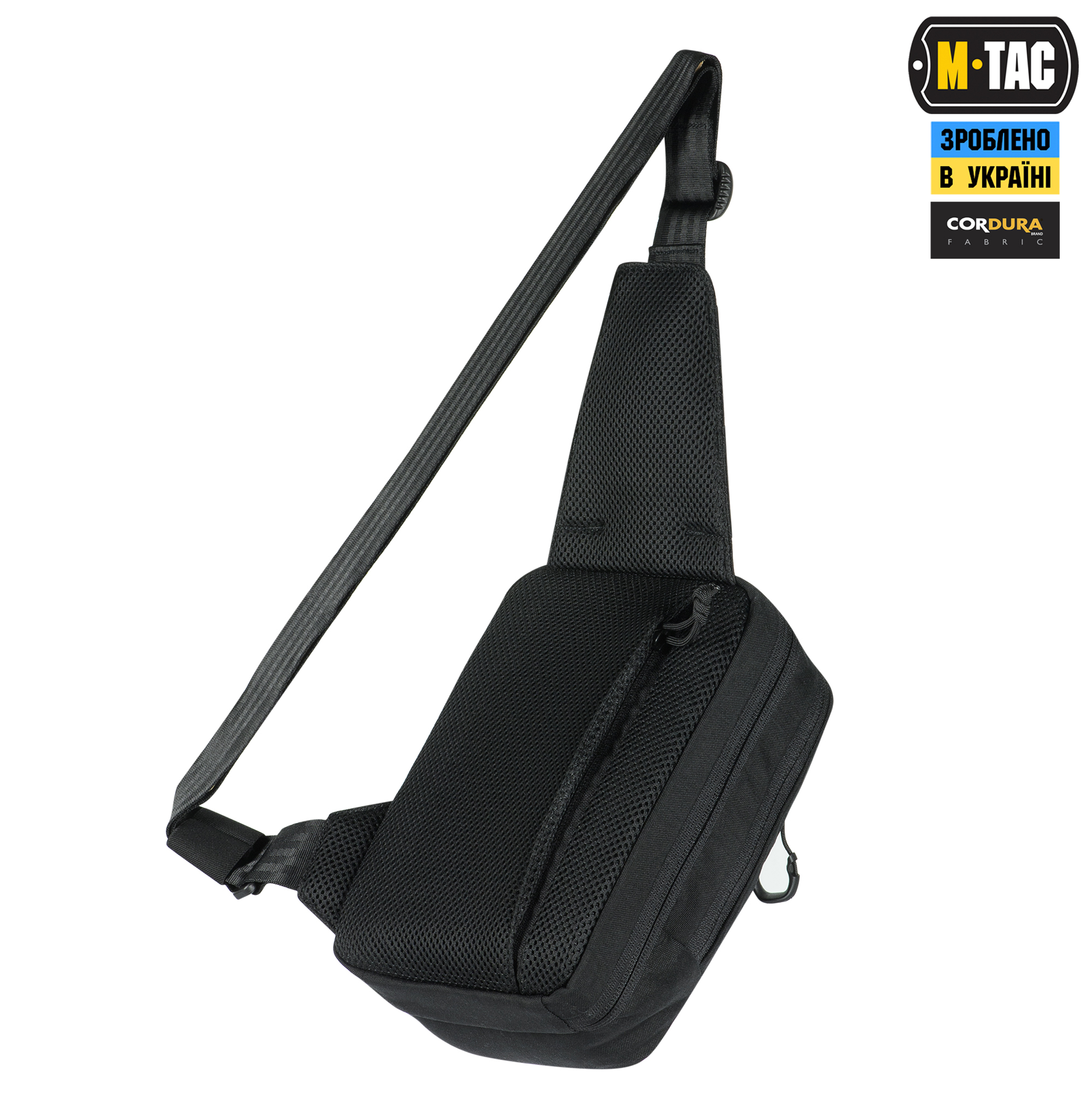 M-Tac сумка Sling Pistol Bag Elite Hex з липучкою Black M-Tac сумка Sling Pistol Bag Elite Hex з липучкою Black - Зображення 3