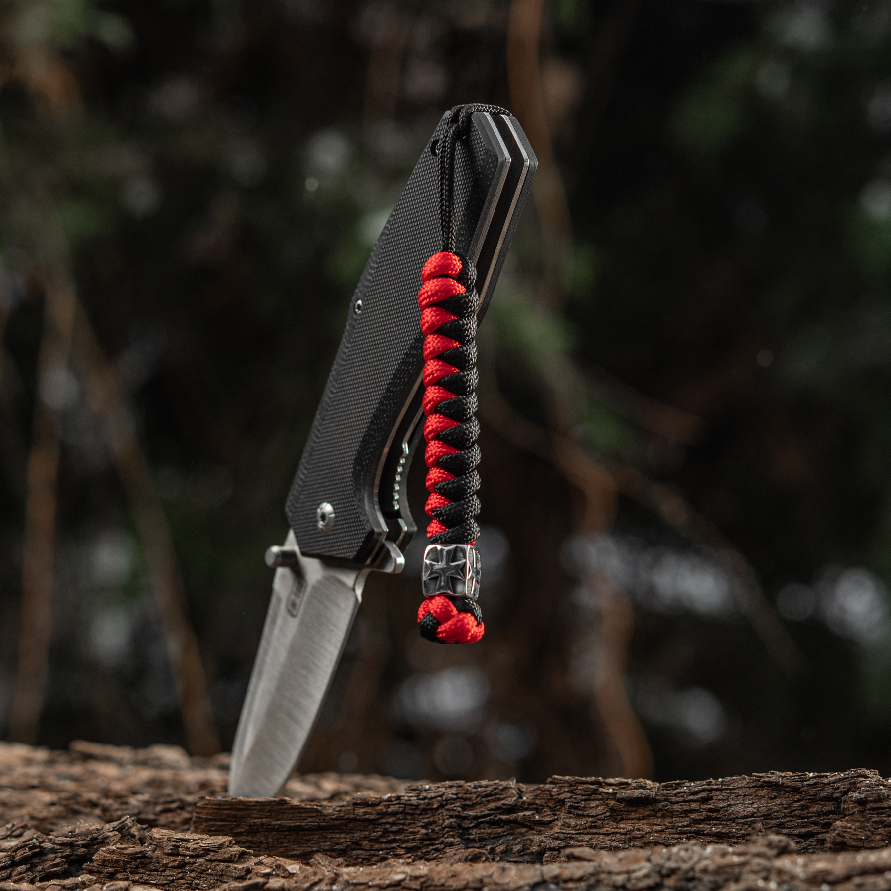 M-Tac темляк Viper Козацький Хрест Steel Black&Red M-Tac темляк Viper Козацький Хрест Steel Black&Red - Зображення 4