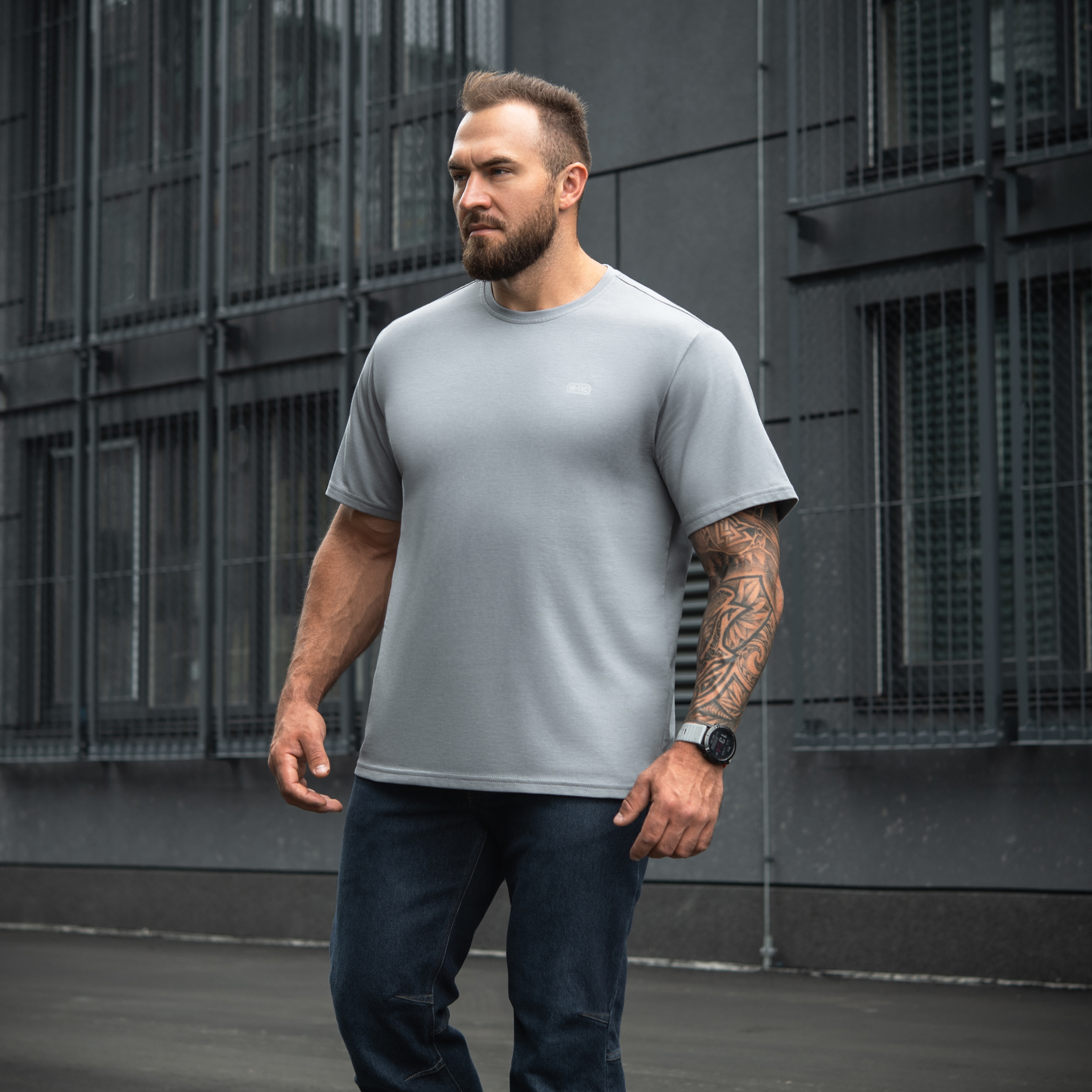M-Tac футболка Cotton HARD Gray M-Tac футболка Cotton HARD Gray - Зображення 8