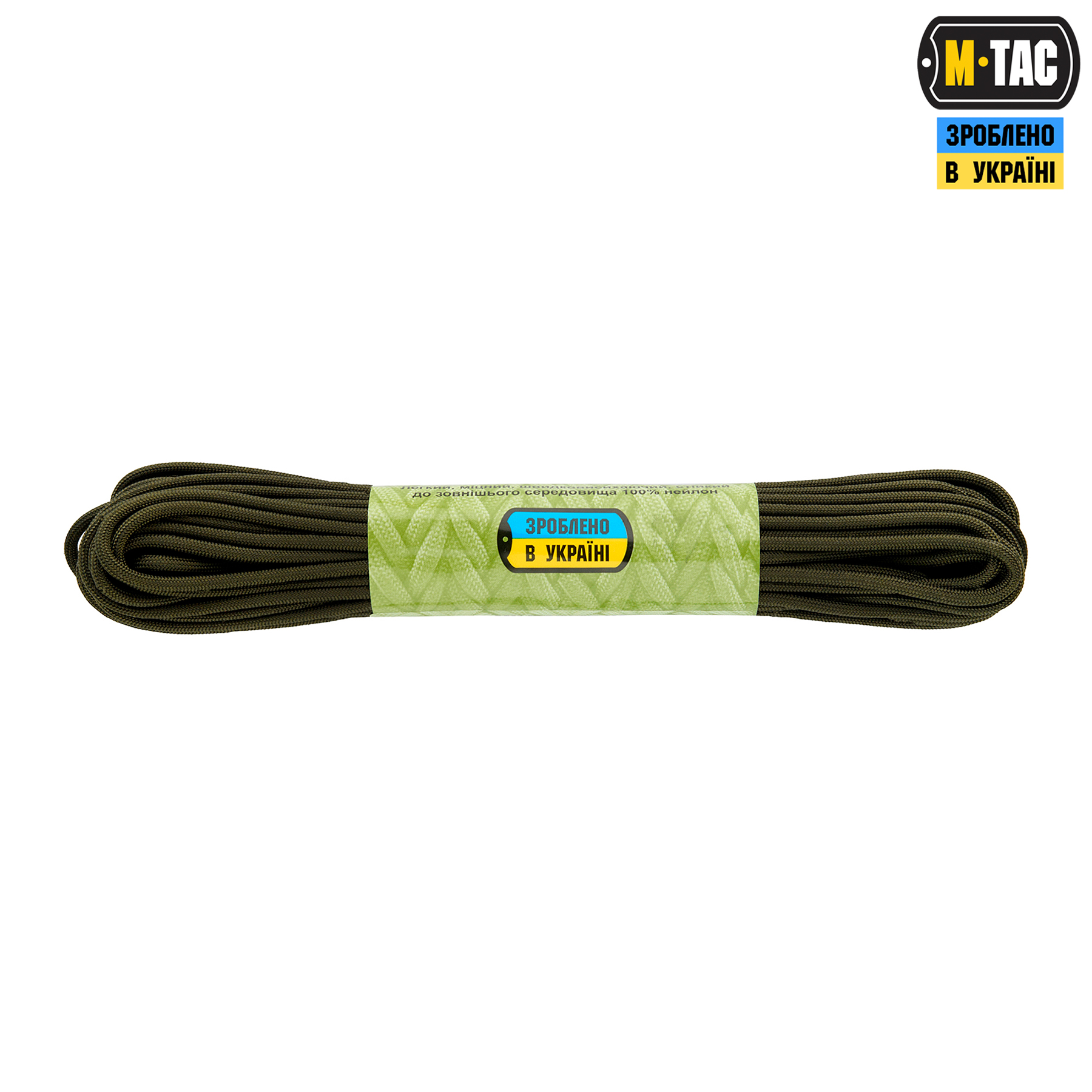 M-Tac паракорд Survival OD Green 15м M-Tac паракорд Survival OD Green 15м - Зображення 2