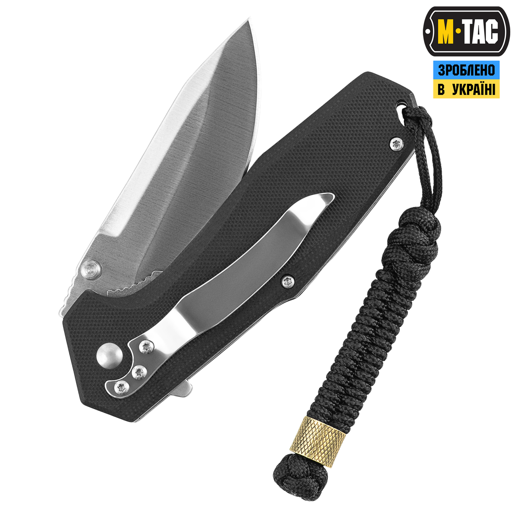 M-Tac темляк Fish&Cylindre Black M-Tac темляк Fish&Cylindre Black - Зображення 2