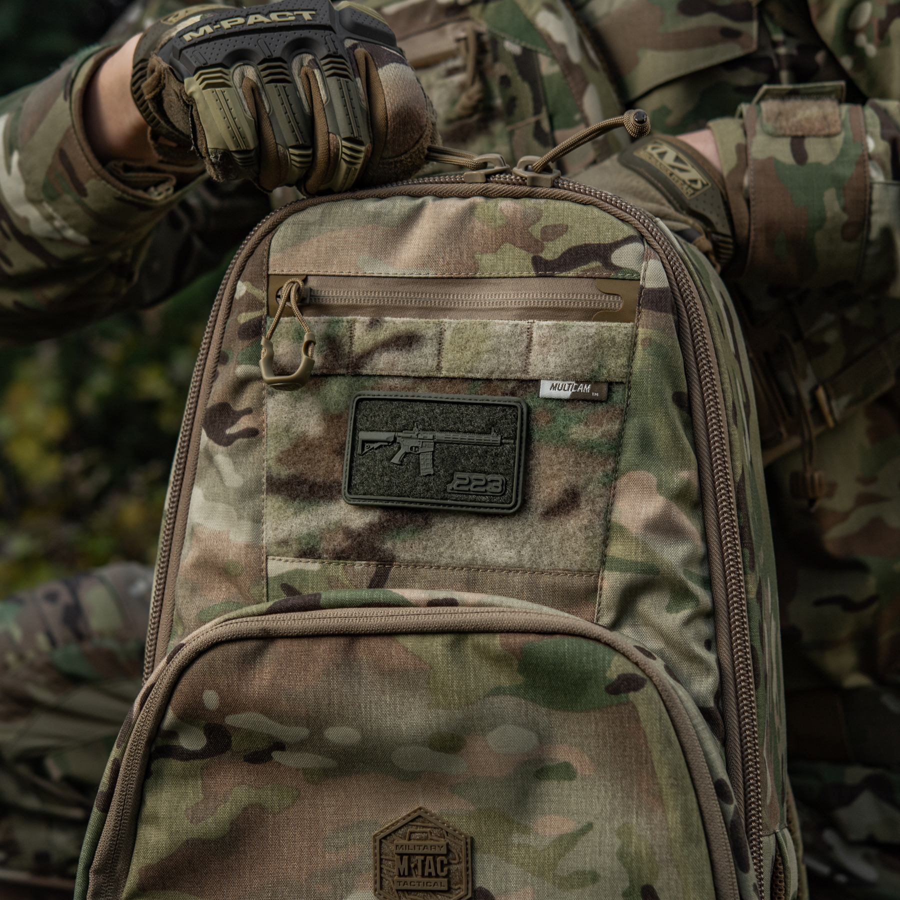 M-Tac нашивка AR-15 Velcro/PVC Ranger Green M-Tac нашивка AR-15 Velcro/PVC Ranger Green — изображение 4