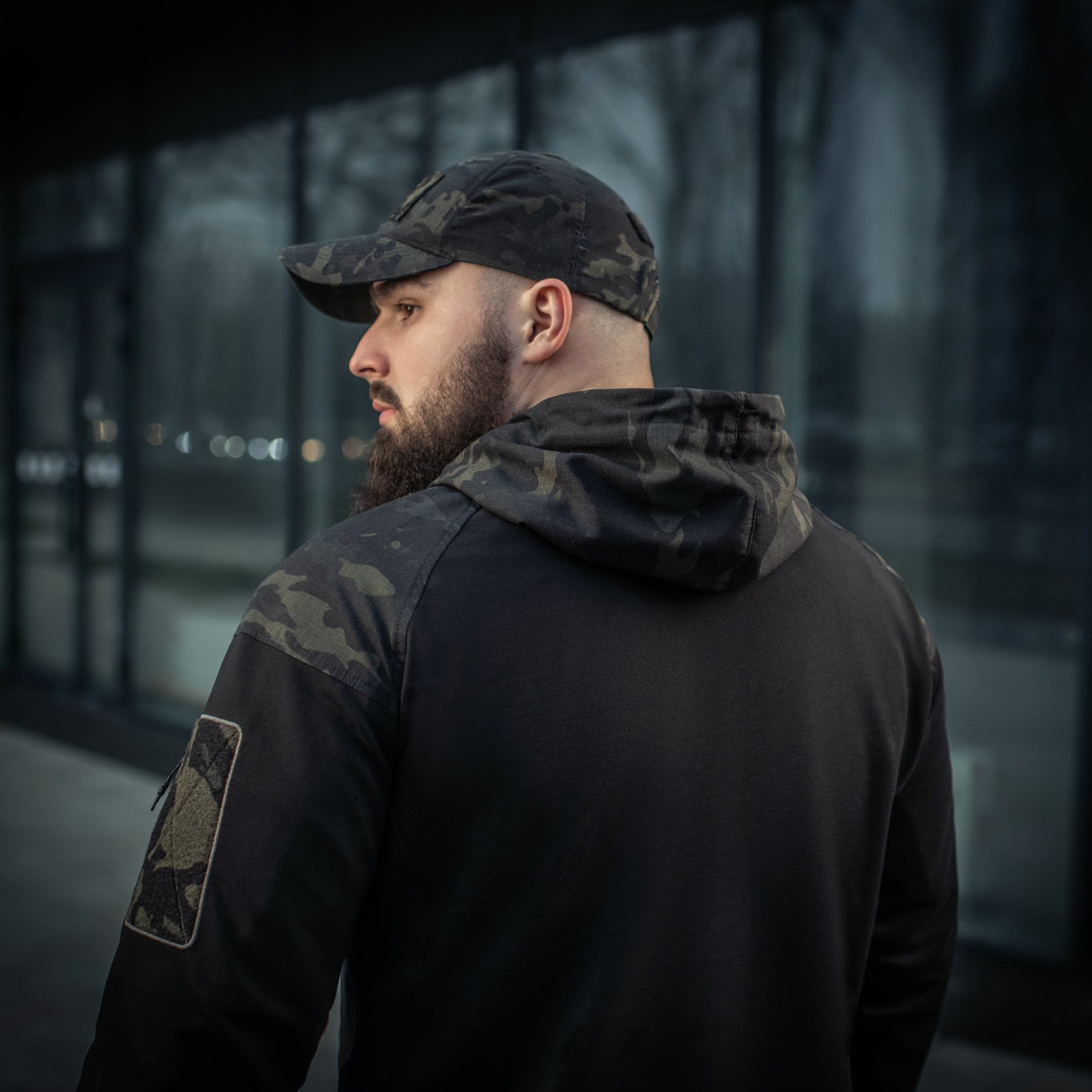 M-Tac кофта Hoodie Combat Black Multicam M-Tac кофта Hoodie Combat Black Multicam - Зображення 11