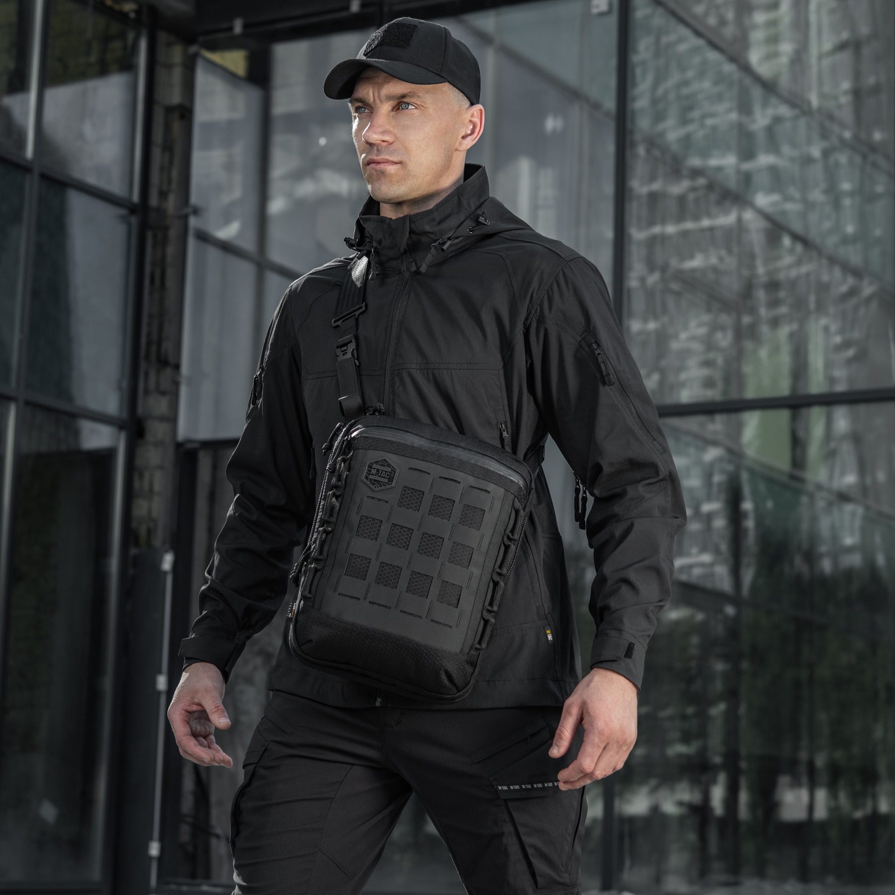 M-Tac сумка планшет Laser Cut Hex Black M-Tac сумка планшет Laser Cut Hex Black — изображение 5