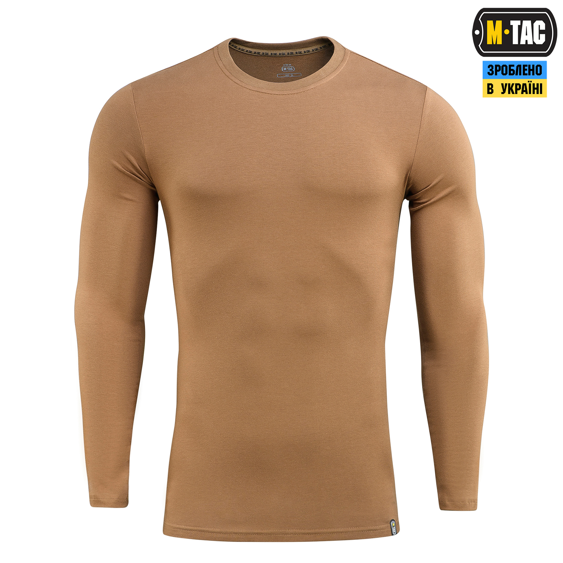 M-Tac футболка довгий рукав 93/7 Coyote Brown M-Tac футболка довгий рукав 93/7 Coyote Brown - Зображення 2
