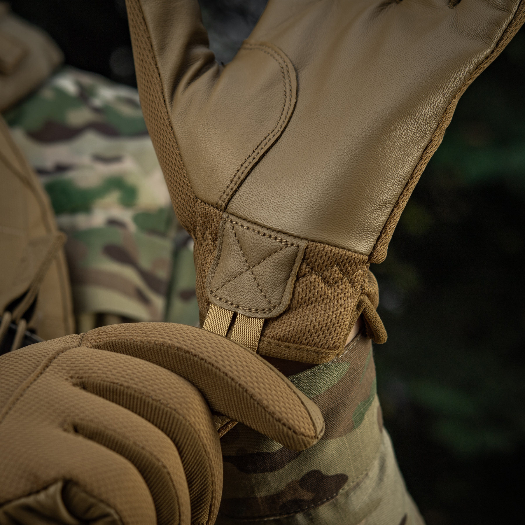 M-Tac рукавички Scout Tactical Mk.2 шкіряні Coyote M-Tac рукавички Scout Tactical Mk.2 шкіряні Coyote - Зображення 11
