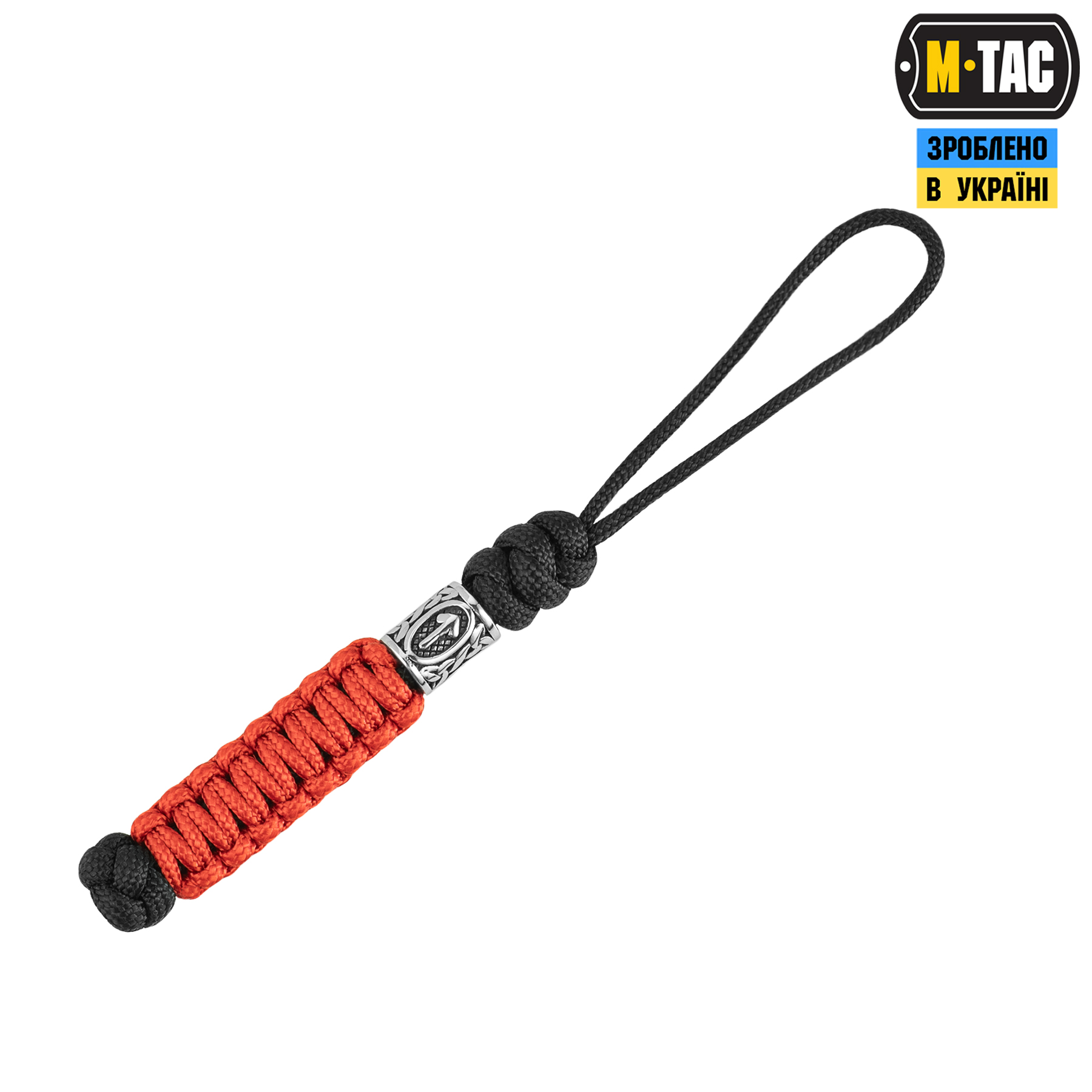 M-Tac темляк Teivaz rune Steel Black&Red M-Tac темляк Teivaz rune Steel Black&Red