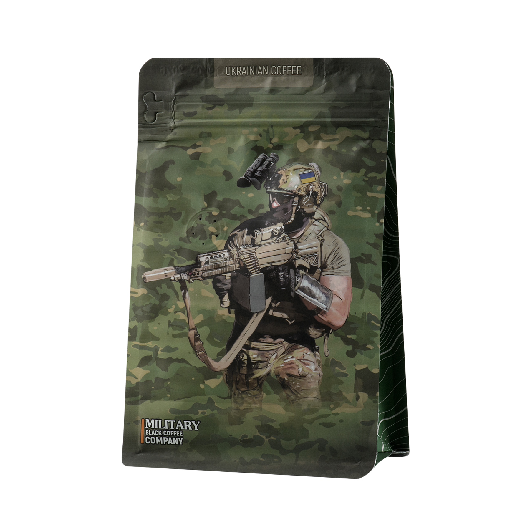 Military Black Coffee Company мелена M249-Перу Military Black Coffee Company мелена M249-Перу - Зображення 3