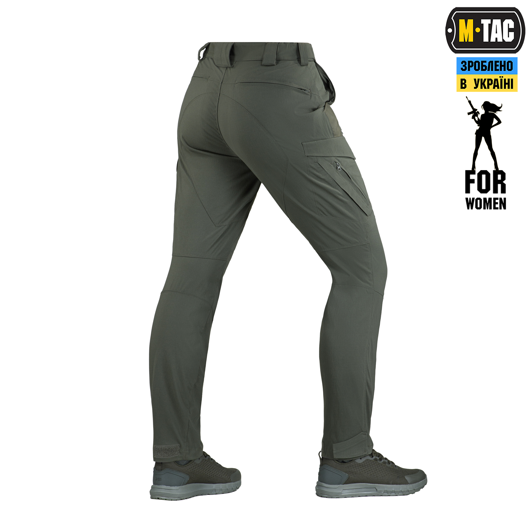 M-Tac штани Aggressor Summer Flex Lady Army Olive M-Tac штани Aggressor Summer Flex Lady Army Olive - Зображення 4