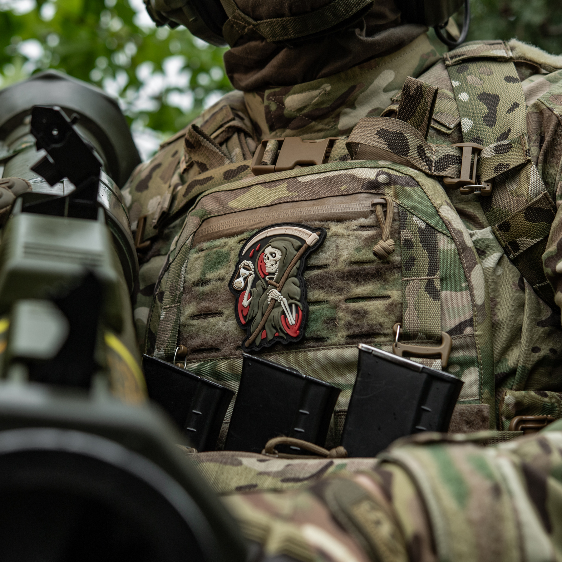 M-Tac нашивка Time PVC Black/Olive M-Tac нашивка Time PVC Black/Olive — изображение 5
