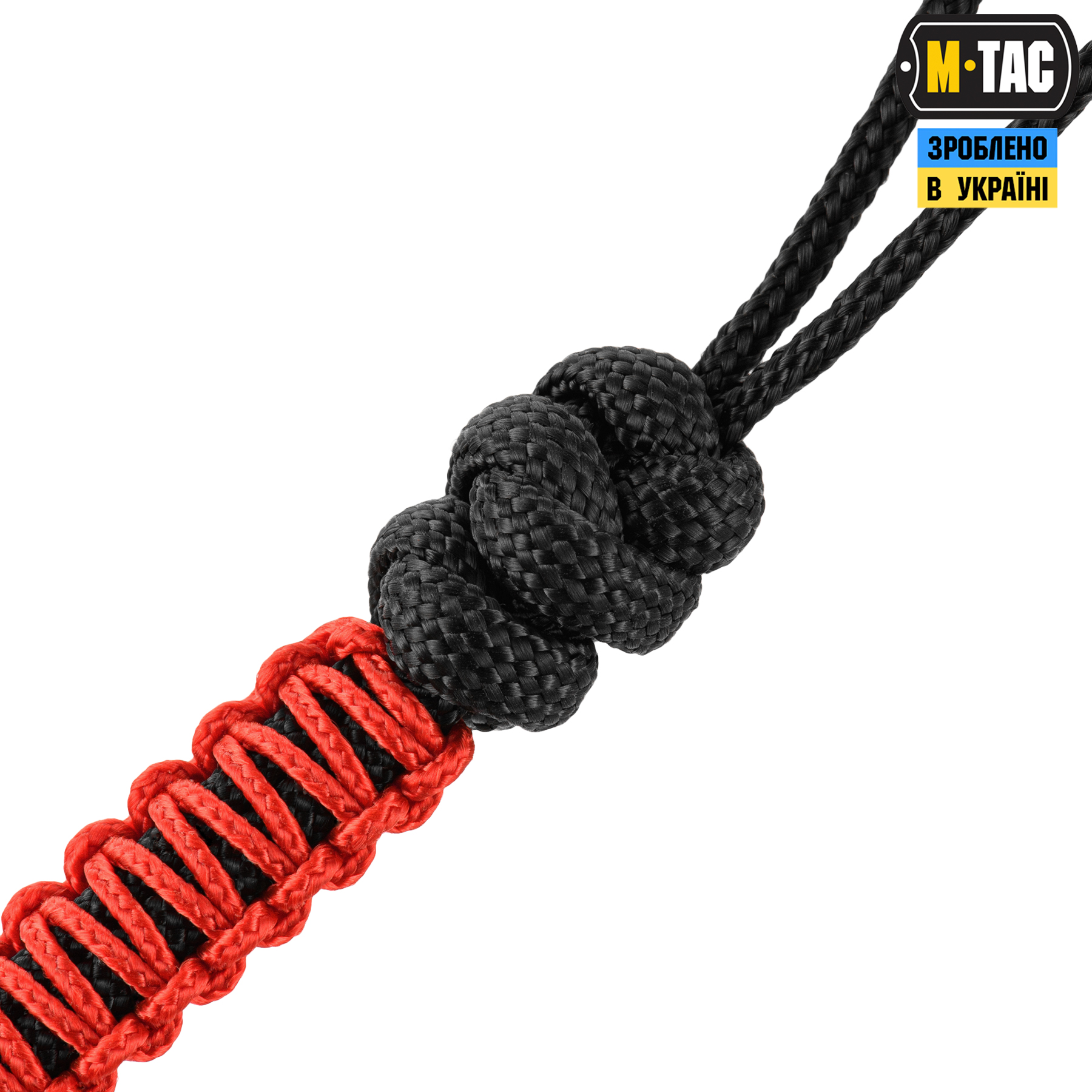M-Tac темляк Scandinavian Воля Silver Black&Red M-Tac темляк Scandinavian Воля Silver Black&Red — изображение 4