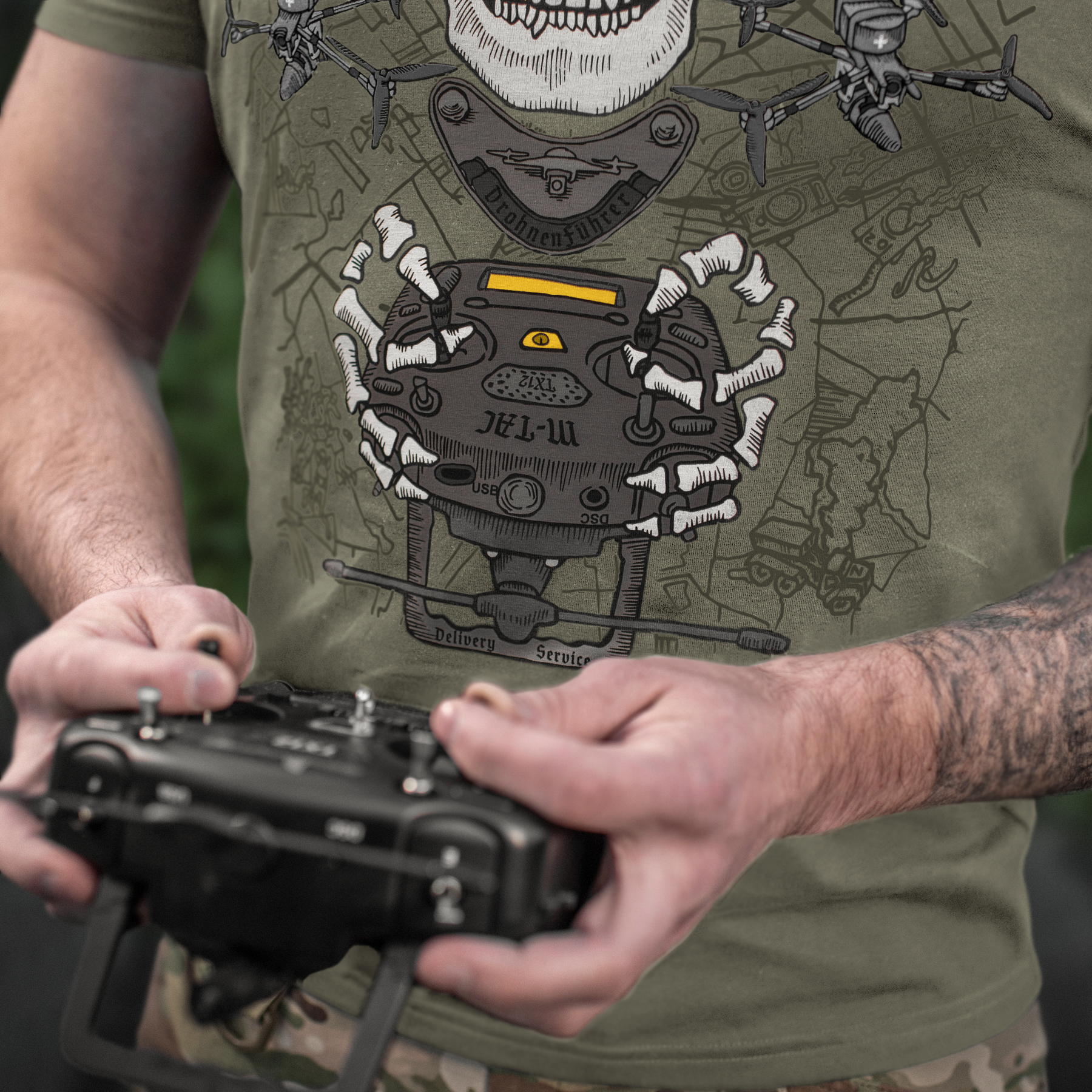 M-Tac футболка Drohnenführer Light Olive M-Tac футболка Drohnenführer Light Olive - Зображення 15