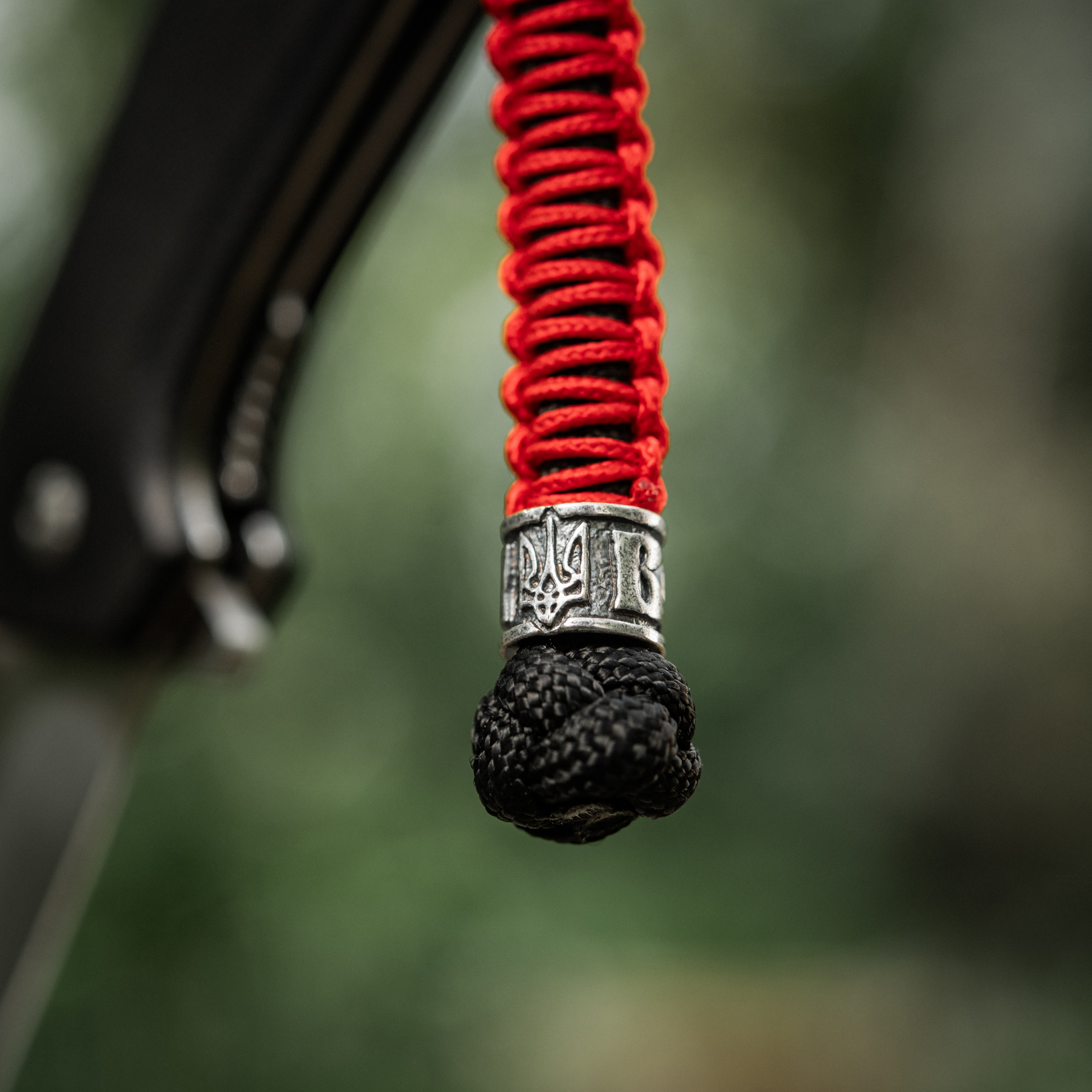 M-Tac темляк Scandinavian Воля Silver Black&Red M-Tac темляк Scandinavian Воля Silver Black&Red — изображение 7