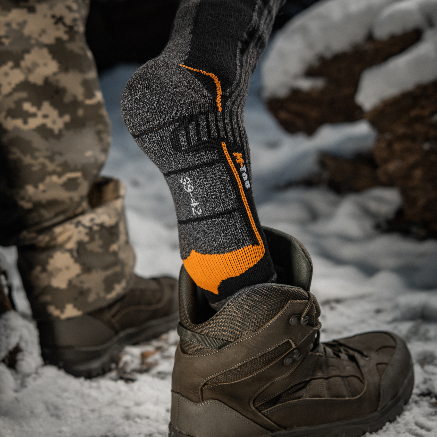 M-Tac шкарпетки Coolmax 75% Long Black M-Tac шкарпетки Coolmax 75% Long Black - Зображення 15