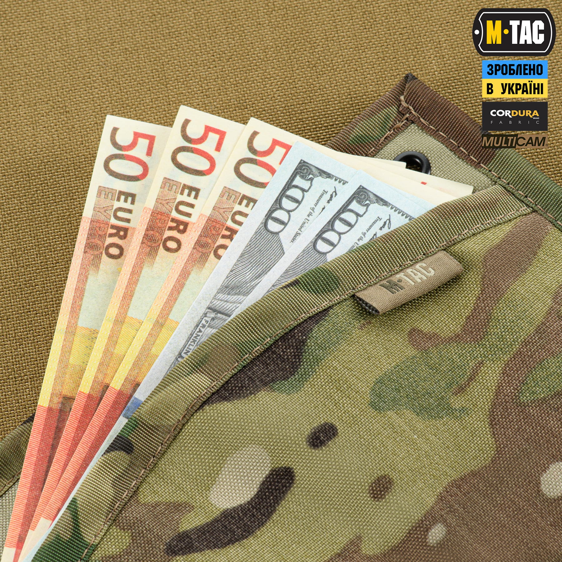 M-Tac гаманець Tactical Wallet Elite Multicam M-Tac гаманець Tactical Wallet Elite Multicam - Зображення 8