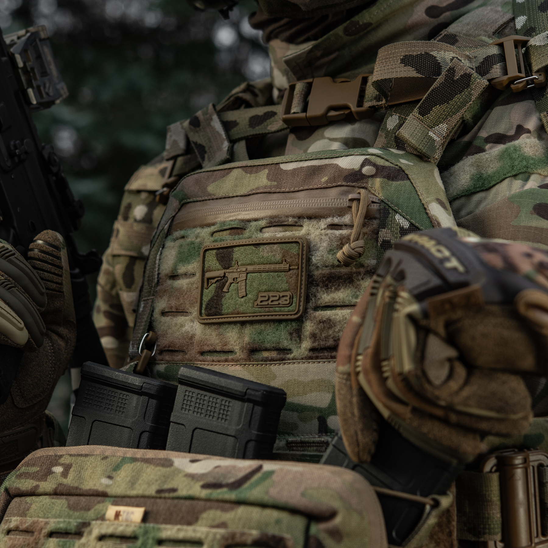M-Tac нашивка AR-15 Velcro/PVC MC M-Tac нашивка AR-15 Velcro/PVC MC - Зображення 4