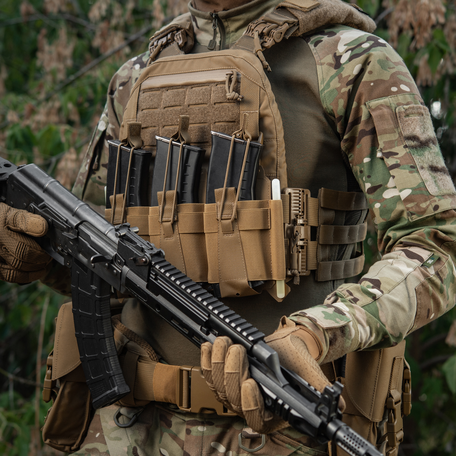 M-Tac передня панель для плитоноски Cuirass QRS на три магазина Coyote M-Tac передня панель для плитоноски Cuirass QRS на три магазина Coyote - Зображення 10