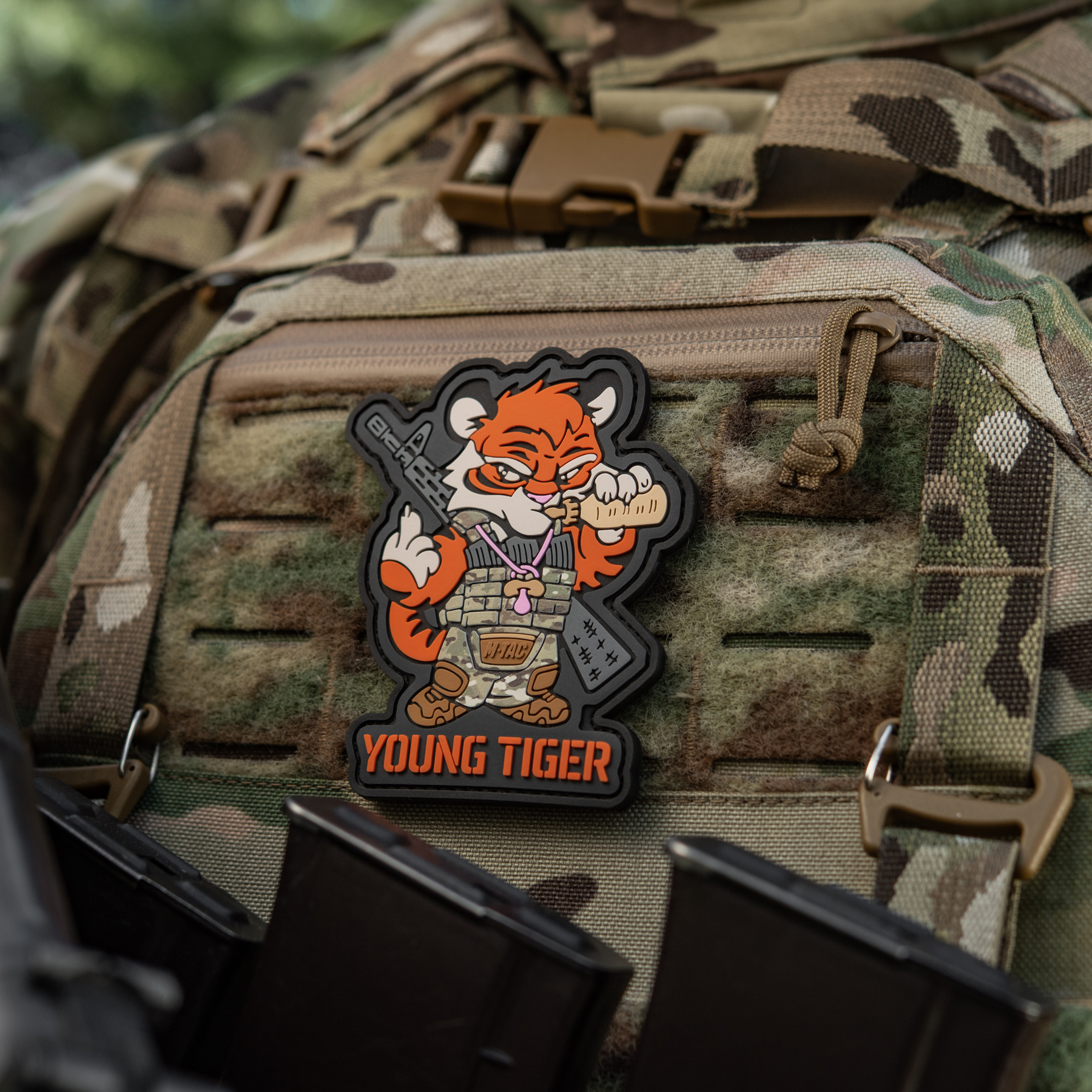 M-Tac нашивка Young Tiger PVC M-Tac нашивка Young Tiger PVC - Зображення 4