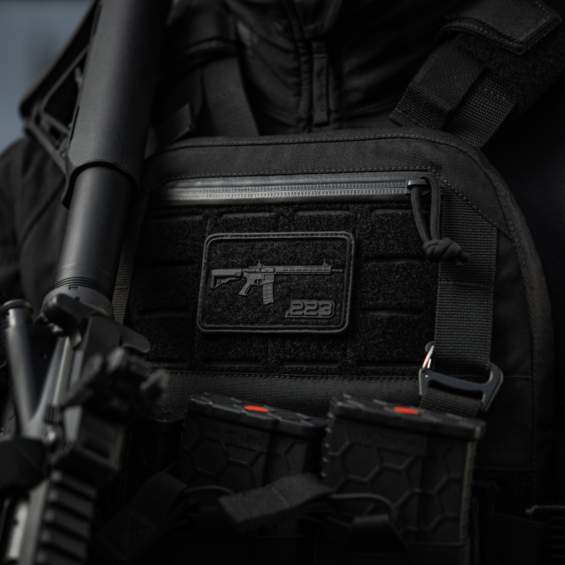 M-Tac нашивка AR-15 Velcro/PVC Black M-Tac нашивка AR-15 Velcro/PVC Black - Зображення 4