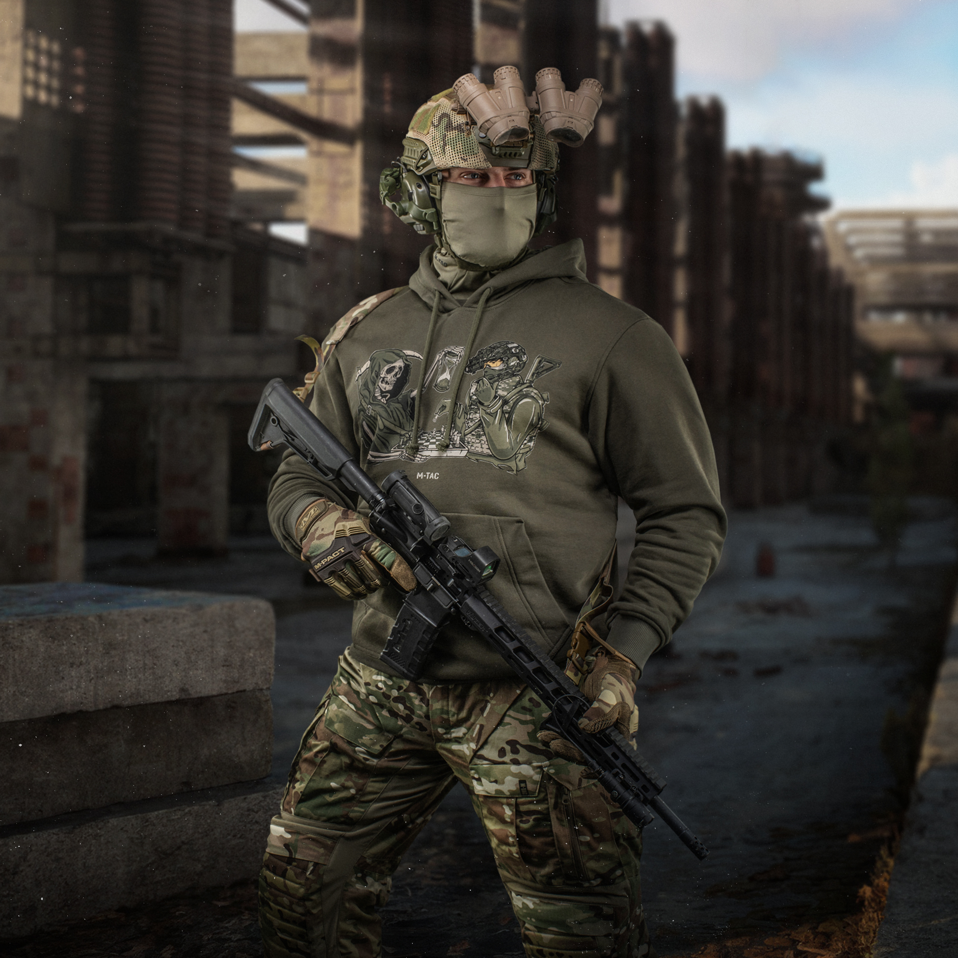 M-Tac кофта Hoodie Time Ranger Green M-Tac кофта Hoodie Time Ranger Green - Зображення 15