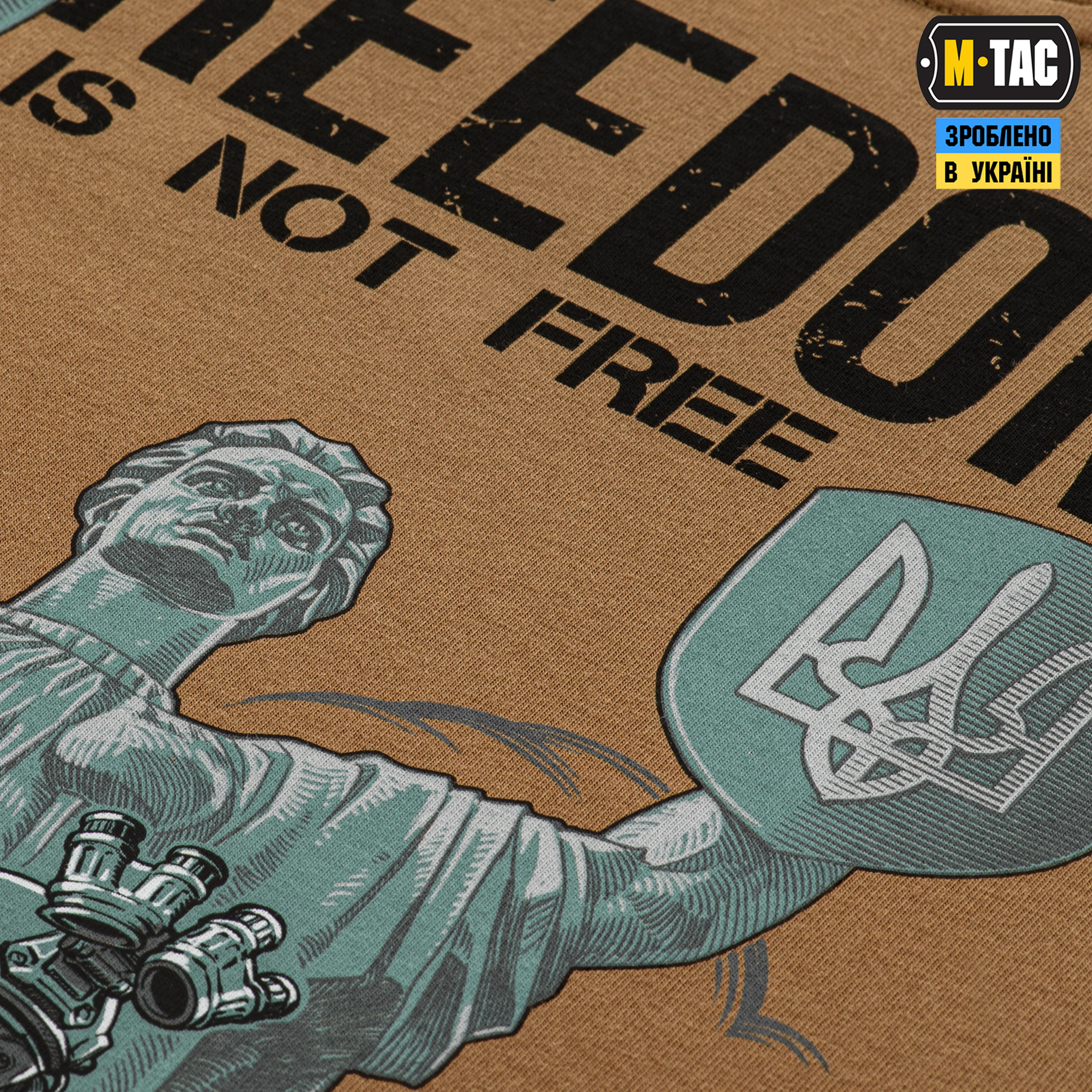 M-Tac футболка Freedom Coyote Brown M-Tac футболка Freedom Coyote Brown - Зображення 7