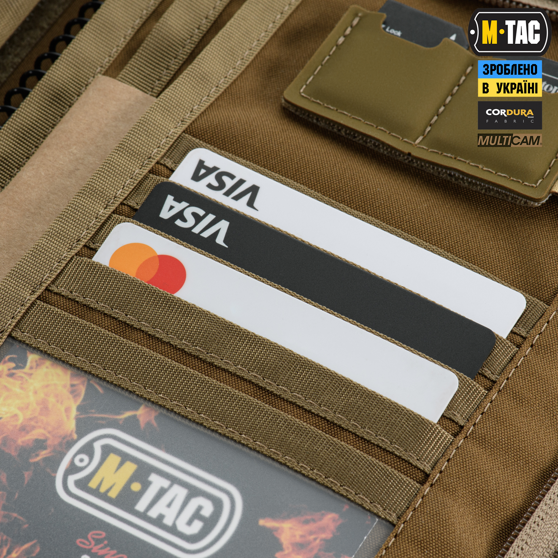 M-Tac планшет-органайзер А5 Elite Multicam M-Tac планшет-органайзер А5 Elite Multicam - Зображення 11
