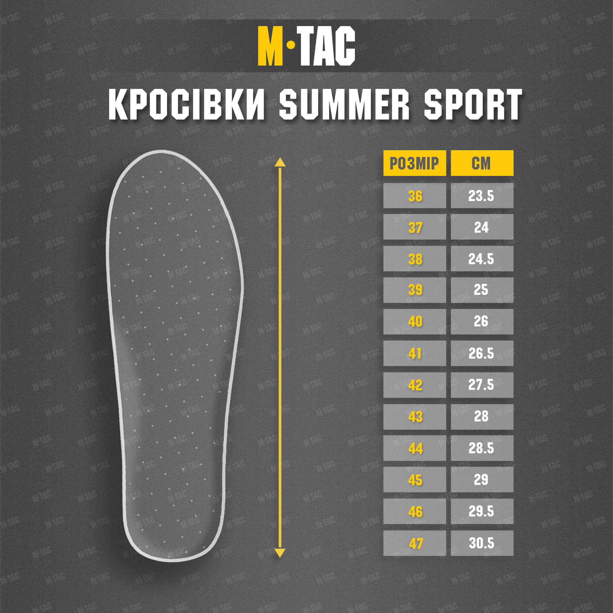 M-Tac кросівки Summer Sport Black M-Tac кросівки Summer Sport Black - Зображення 10