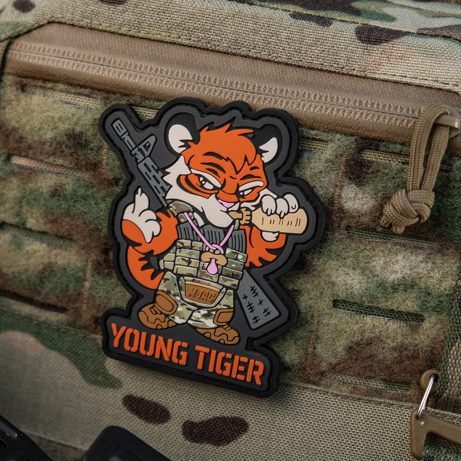 M-Tac нашивка Young Tiger PVC M-Tac нашивка Young Tiger PVC - Зображення 7