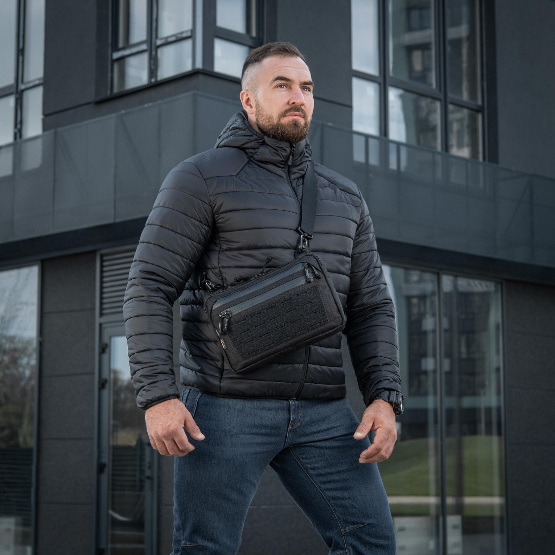 M-Tac сумка Admin Bag Medium Elite з липучкою Hex Black M-Tac сумка Admin Bag Medium Elite з липучкою Hex Black — изображение 12