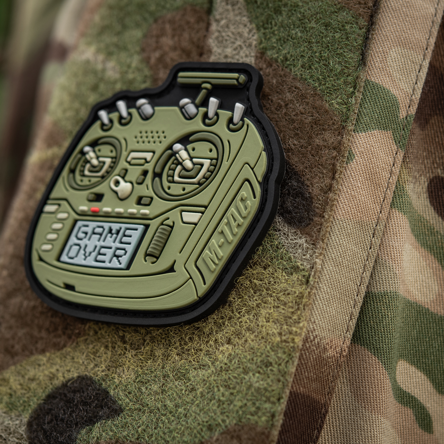 M-Tac нашивка пульт FPV олива (PVC) M-Tac нашивка пульт FPV олива (PVC) - Зображення 14