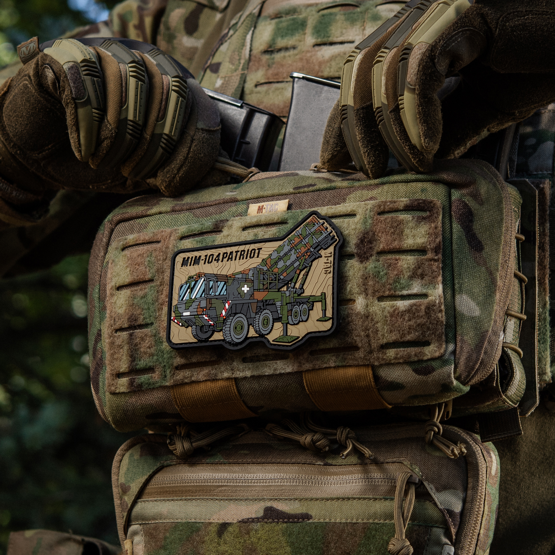 M-Tac нашивка MIM-104 Patriot (PVC) M-Tac нашивка MIM-104 Patriot (PVC) - Зображення 11