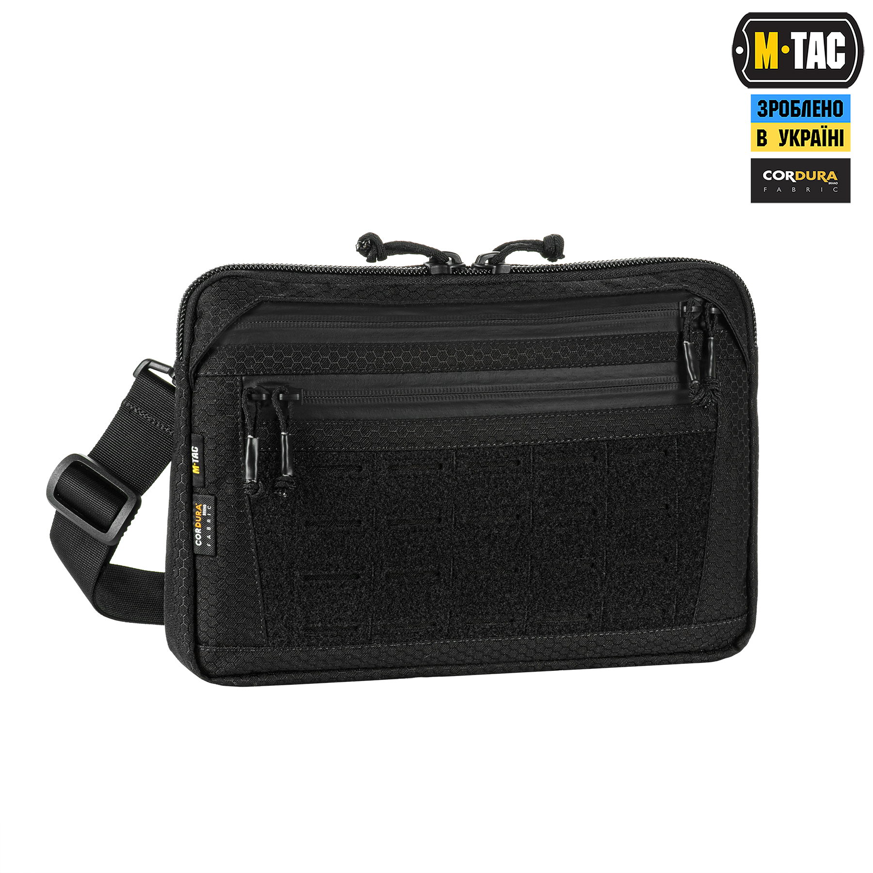 M-Tac сумка Admin Bag Medium Elite з липучкою Hex Black M-Tac сумка Admin Bag Medium Elite з липучкою Hex Black — изображение 3