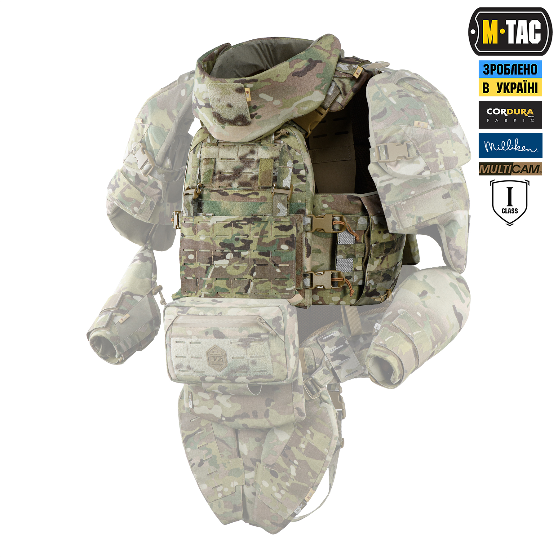 M-Tac Plate Carrier CORSET Elite FAST (розмір плити М) Multicam M-Tac Plate Carrier CORSET Elite FAST (розмір плити М) Multicam - Зображення 22