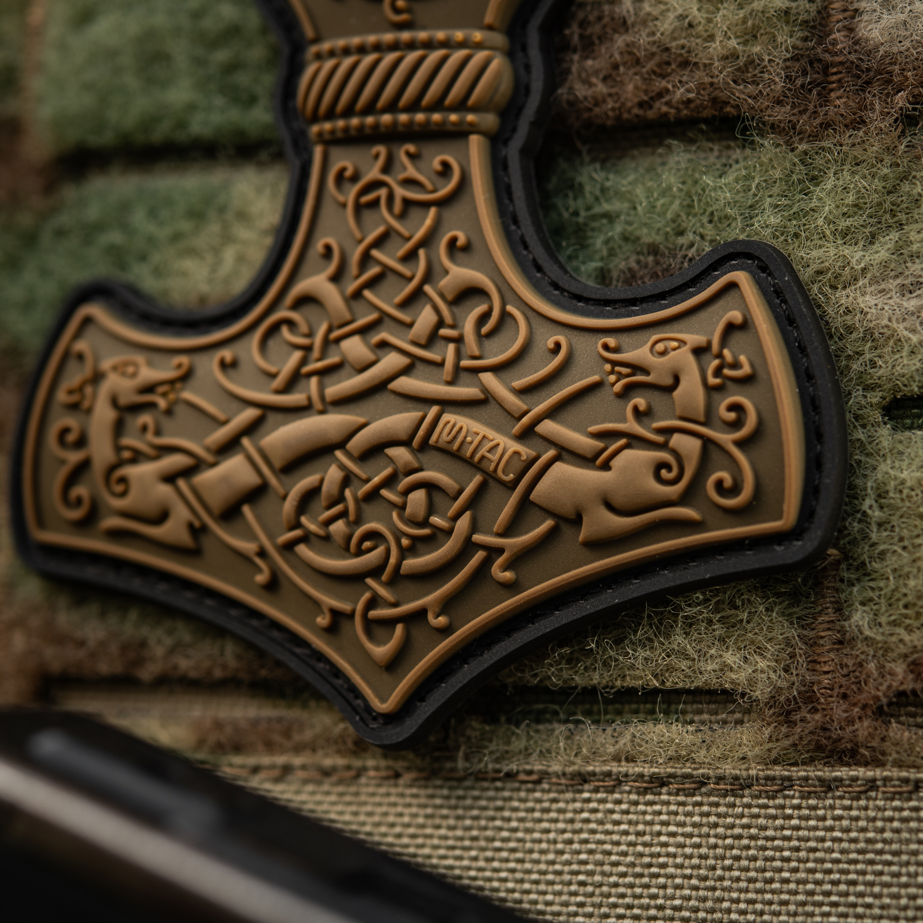 M-Tac нашивка Mjölnir Large PVC Coyote M-Tac нашивка Mjölnir Large PVC Coyote - Зображення 5