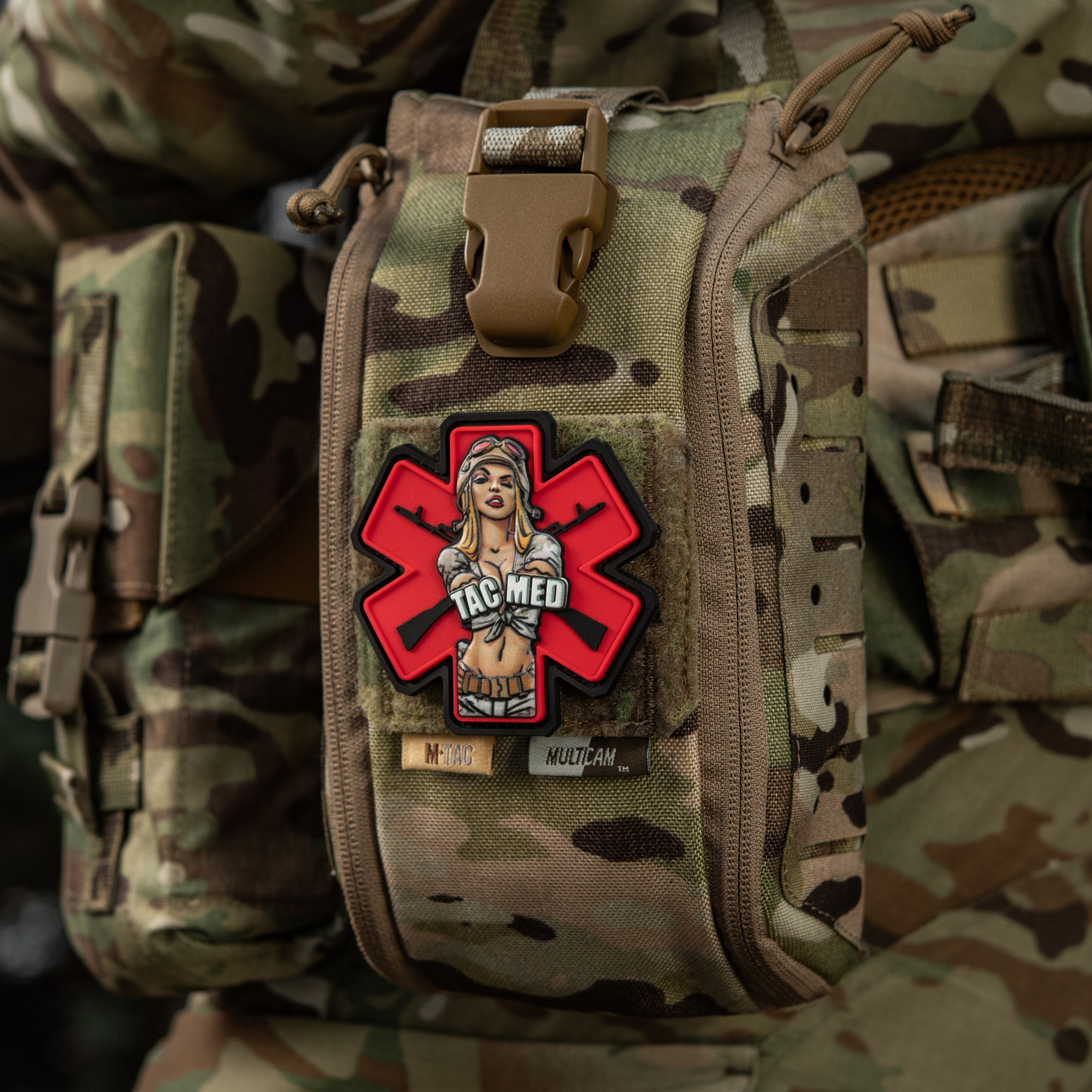 M-Tac нашивка TacMed PVC MC M-Tac нашивка TacMed PVC MC - Зображення 3