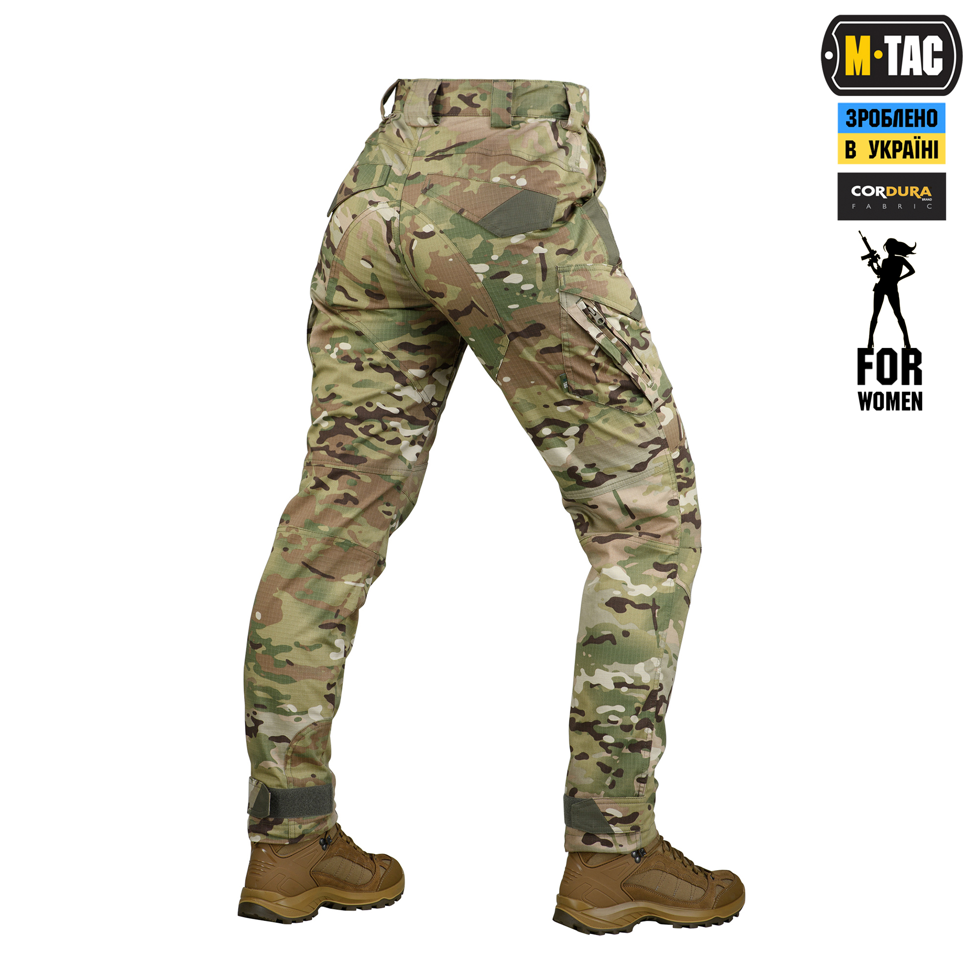 M-Tac штаны Aggressor Lady рип-стоп MC M-Tac штани Aggressor Lady ріп-стоп MC — изображение 5