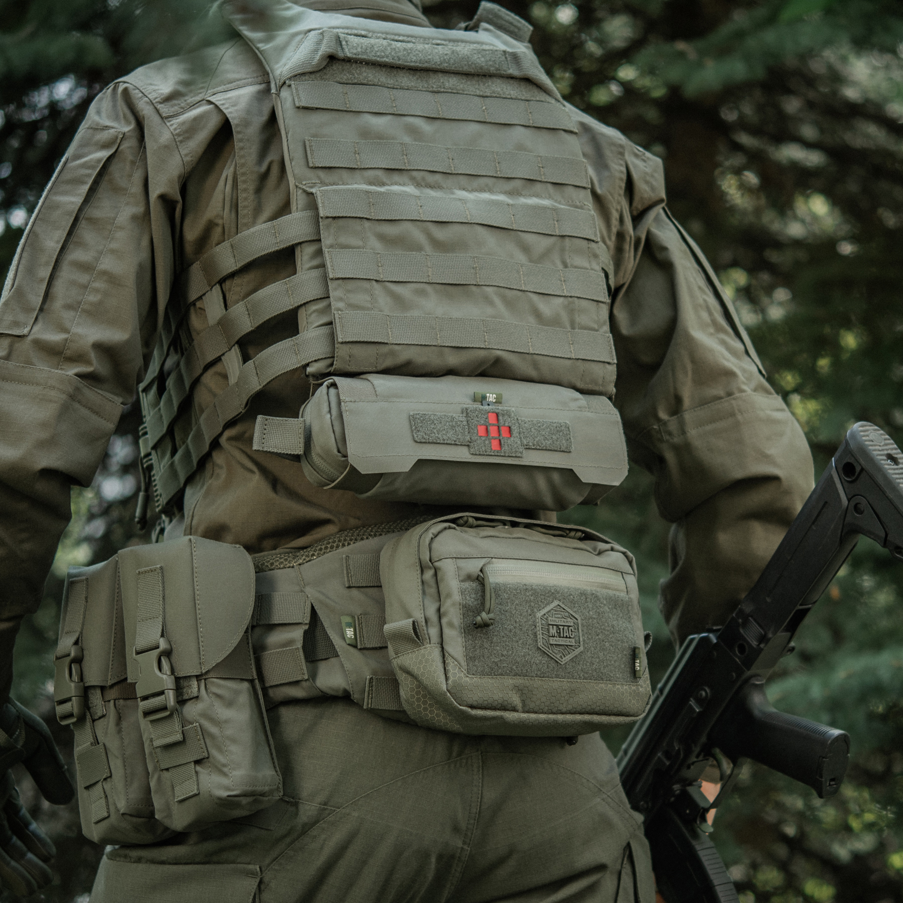 M-Tac підсумок медичний горизонтальний ROLL Elite Ranger Green M-Tac підсумок медичний горизонтальний ROLL Elite Ranger Green - Зображення 13