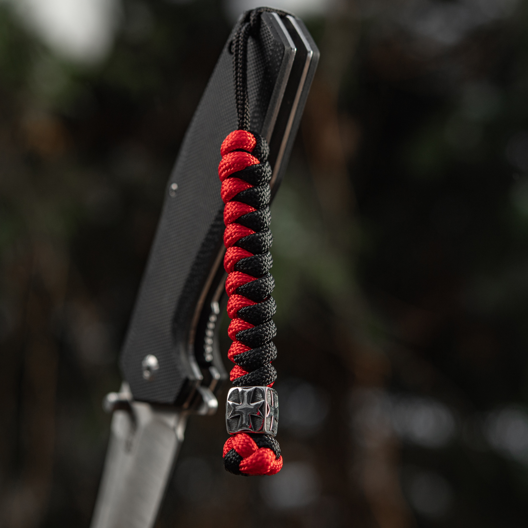 M-Tac темляк Viper Козацький Хрест Steel Black&Red M-Tac темляк Viper Козацький Хрест Steel Black&Red - Зображення 6
