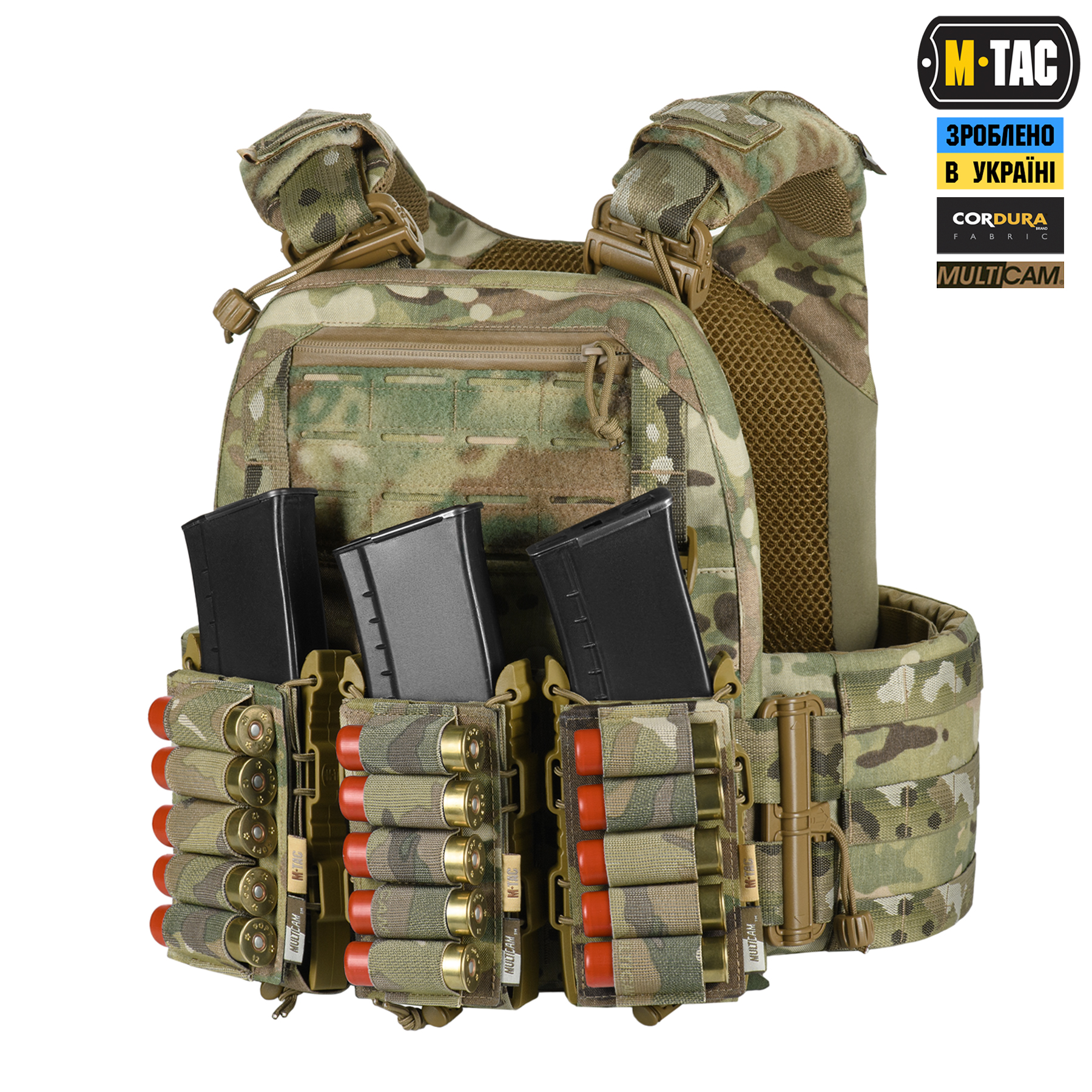 M-Tac підсумок для набоїв 12 калібру Laser Cut Multicam M-Tac підсумок для набоїв 12 калібру Laser Cut Multicam - Зображення 9