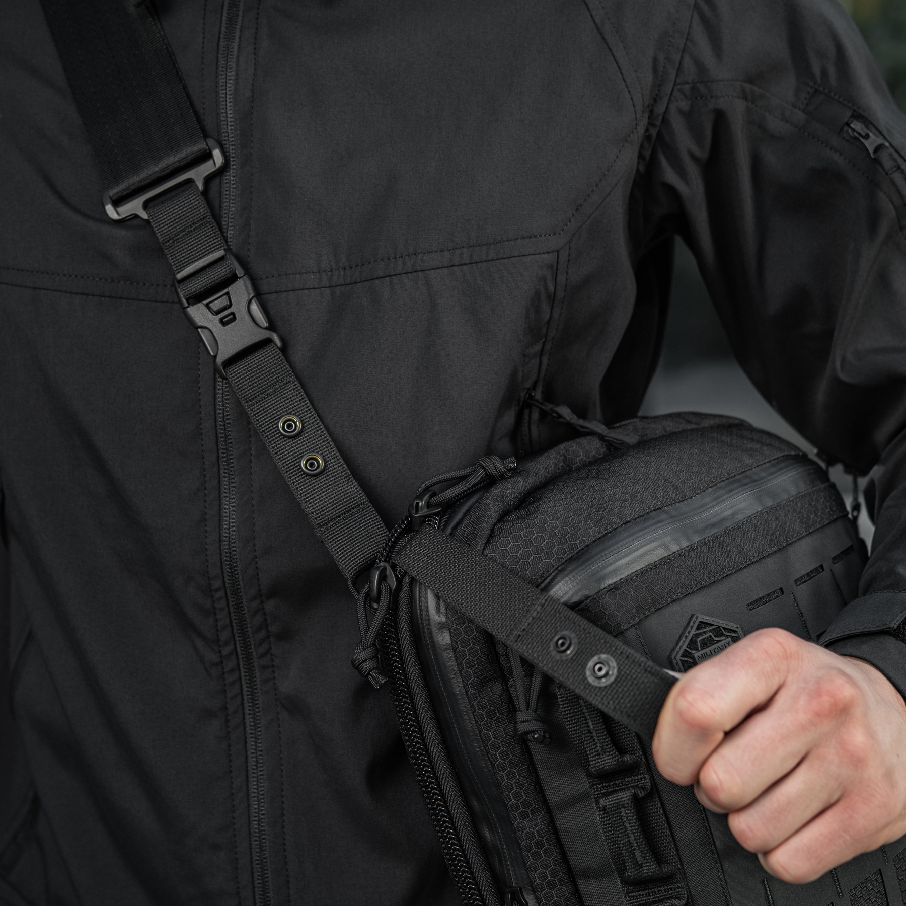 M-Tac сумка планшет Laser Cut Hex Black M-Tac сумка планшет Laser Cut Hex Black — изображение 10