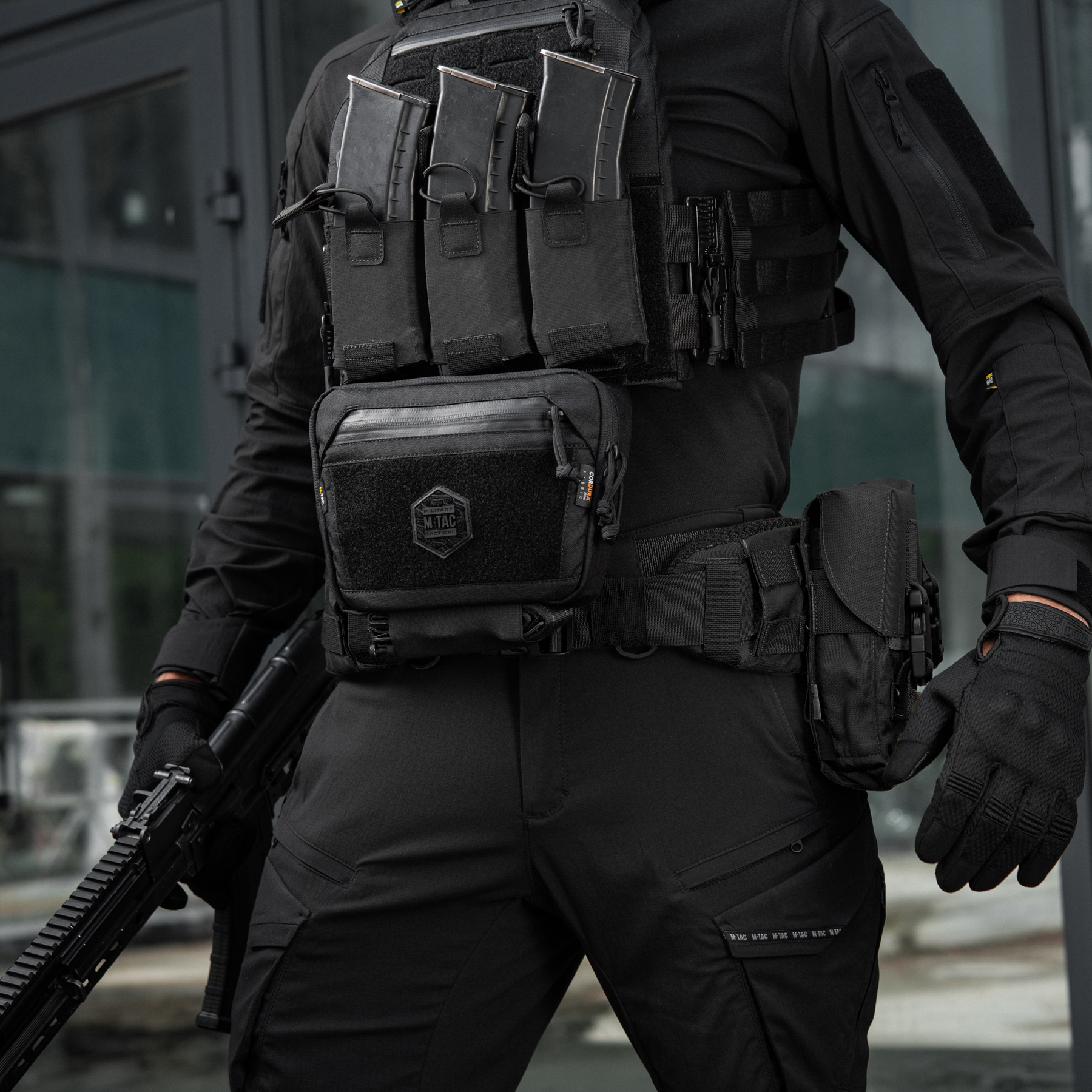 M-Tac сумка-напашник Large Elite Gen.II Black M-Tac сумка-напашник Large Elite Gen.II Black — изображение 7