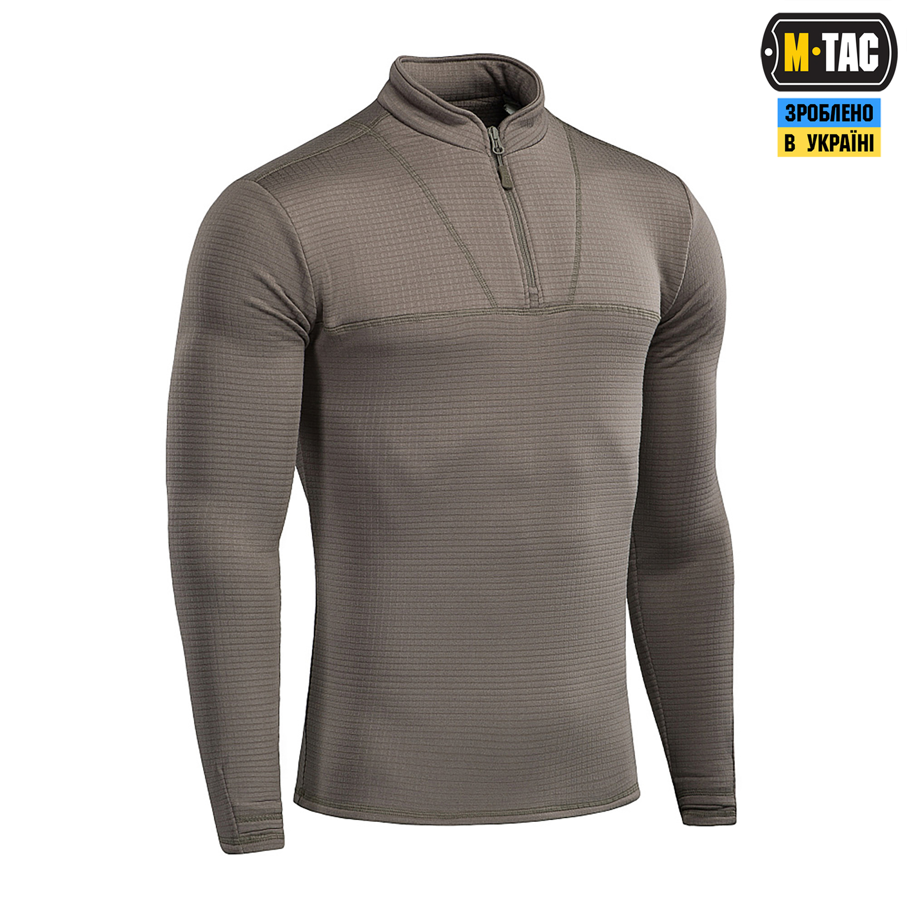 M-Tac терморубашка флис Delta Level 2 Dark Olive терморубашка флис Dark Olive M-Tac термосорочка фліс Delta Level 2 Dark Olive — изображение 3