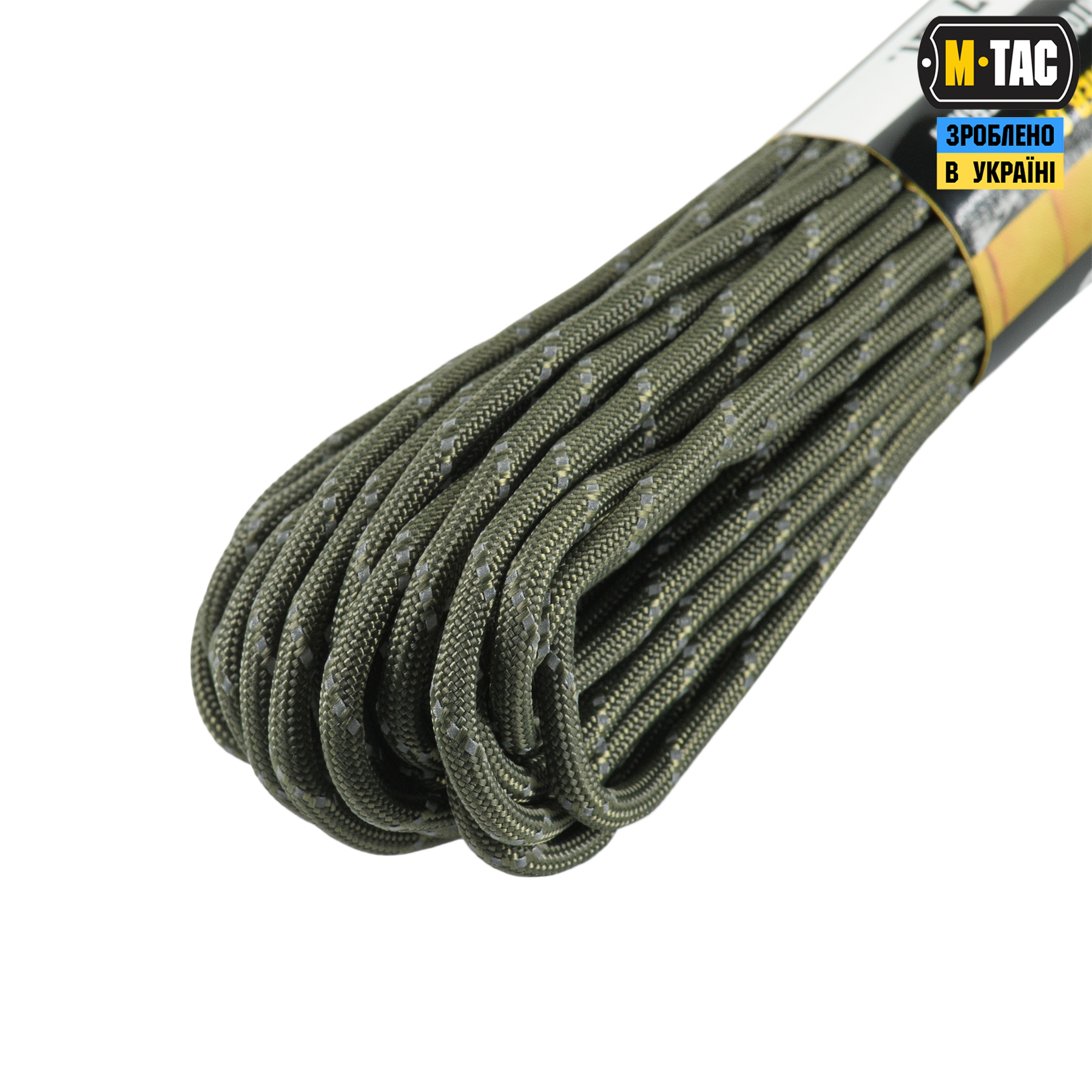 M-Tac паракорд 475 Ranger Green Reflective 15м M-Tac паракорд 475 Ranger Green Reflective 15м - Зображення 3