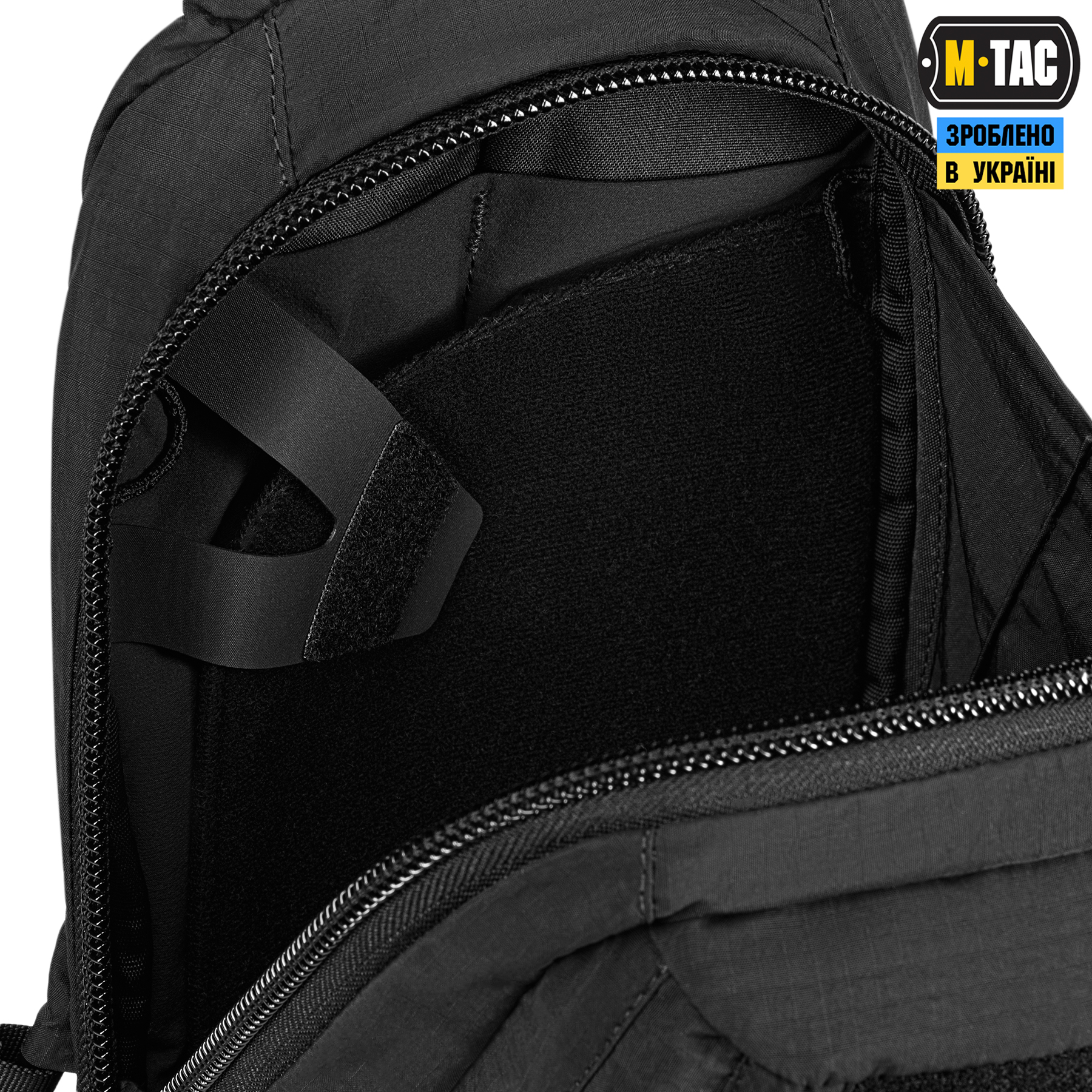 M-Tac сумка Sling Civilian Lite-NR Black M-Tac сумка Sling Civilian Lite-NR Black - Зображення 6