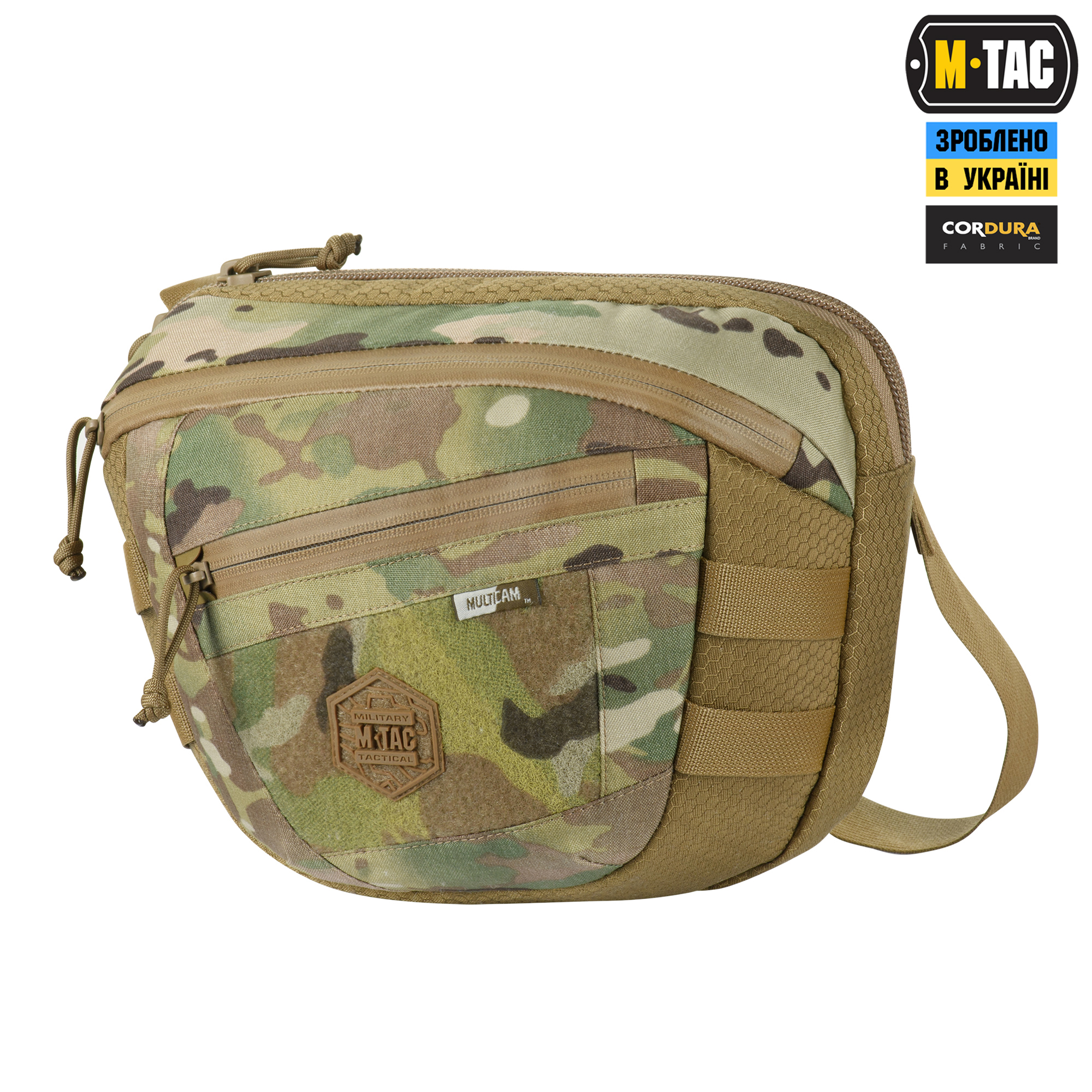 M-Tac сумка Sphaera Hex Hardsling Bag Large з липучкою Elite Multicam/Coyote M-Tac сумка Sphaera Hex Hardsling Bag Large з липучкою Elite Multicam/Coyote