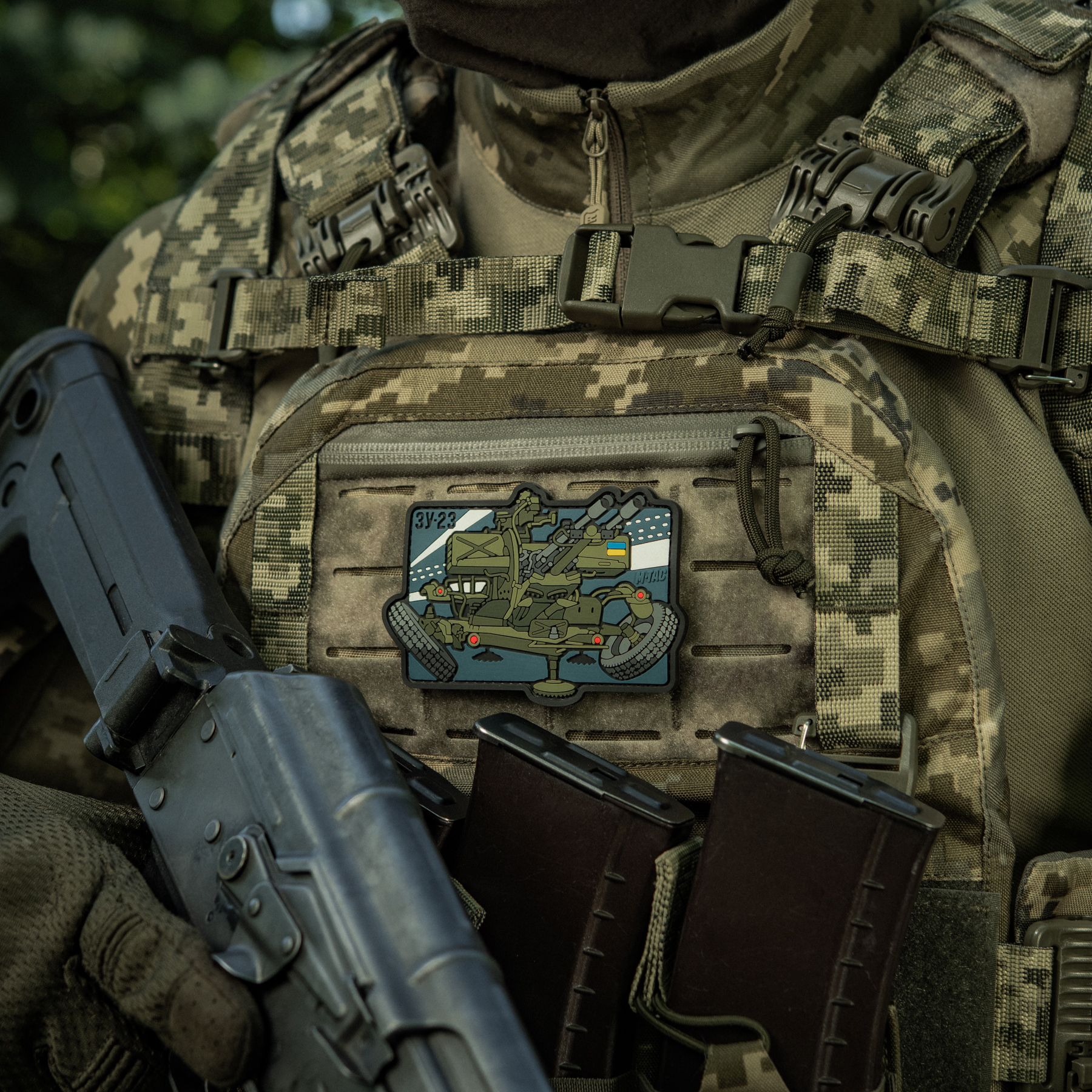 M-Tac нашивка ЗУ-23 (PVC) M-Tac нашивка ЗУ-23 (PVC) - Зображення 2