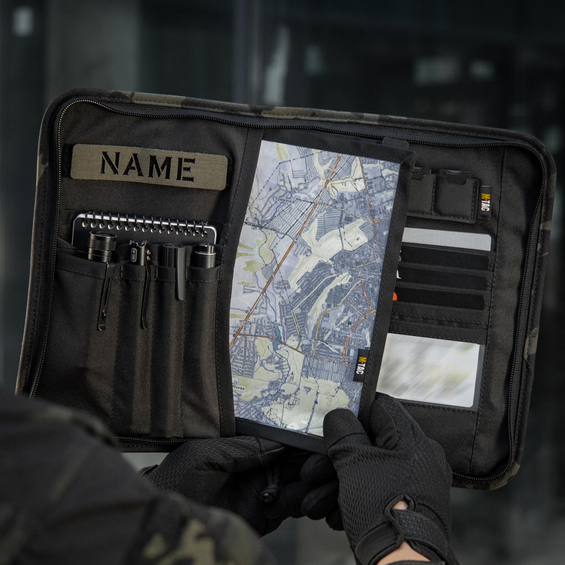 M-Tac планшет-органайзер А5 Elite Multicam Black M-Tac планшет-органайзер А5 Elite Multicam Black — изображение 36