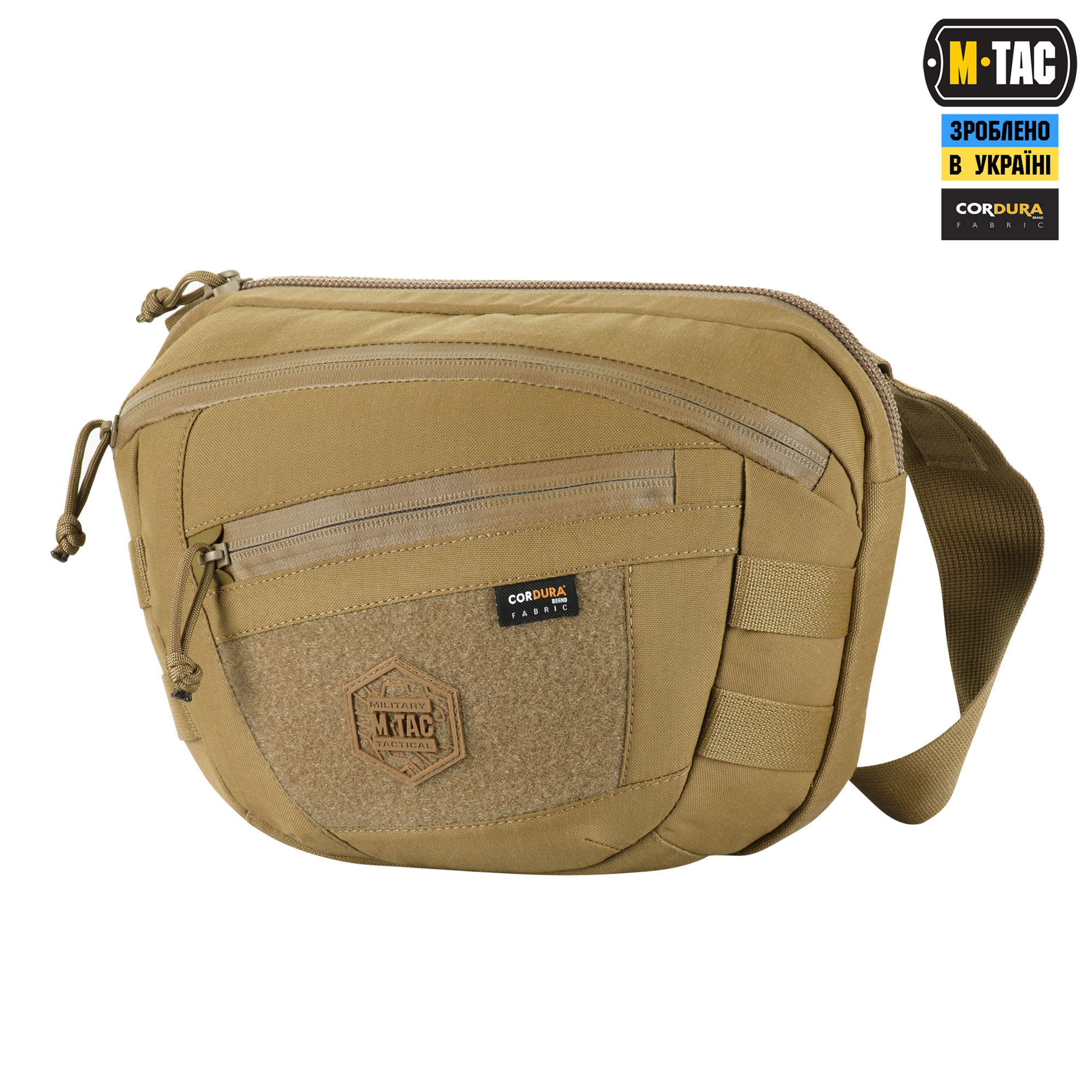 M-Tac сумка Sphaera Hardsling Bag Large з липучкою Elite Coyote M-Tac сумка Sphaera Hardsling Bag Large з липучкою Elite Coyote
